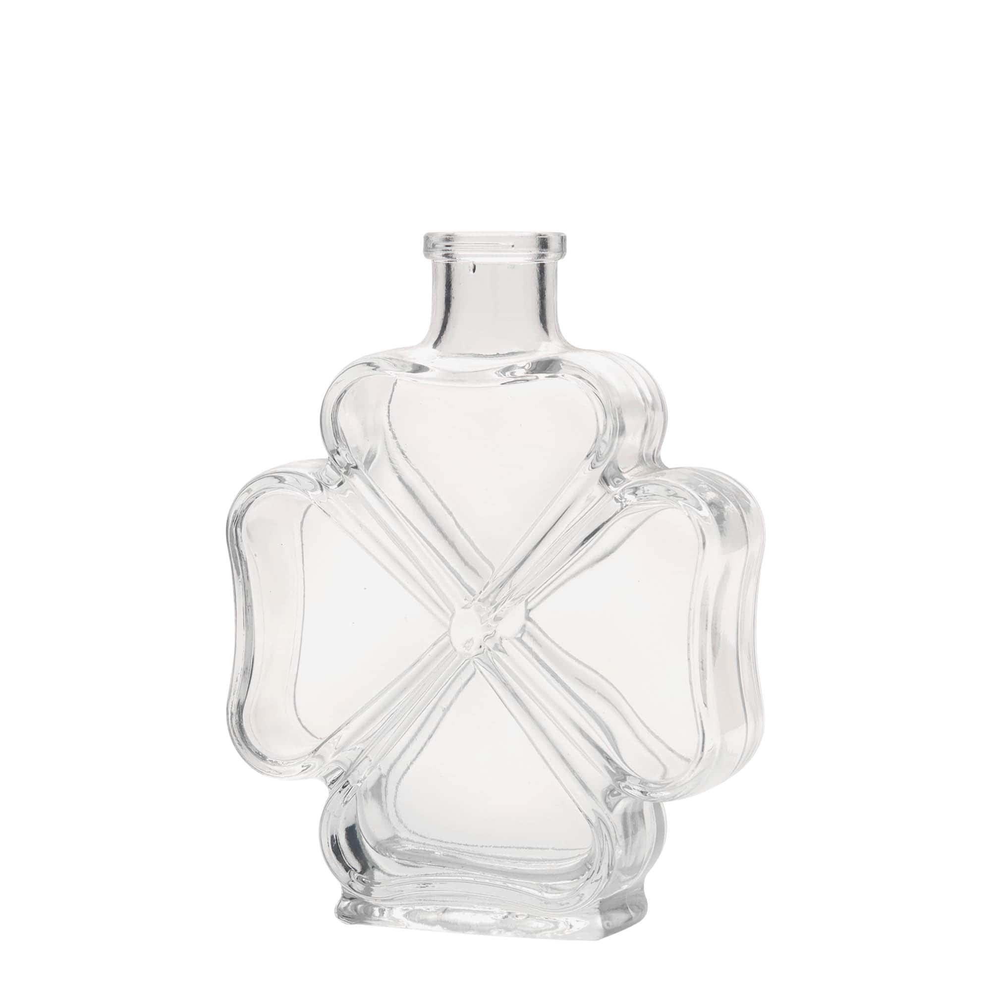 200 ml skleněná láhev 'Kleeblatt', hrdlo: korek