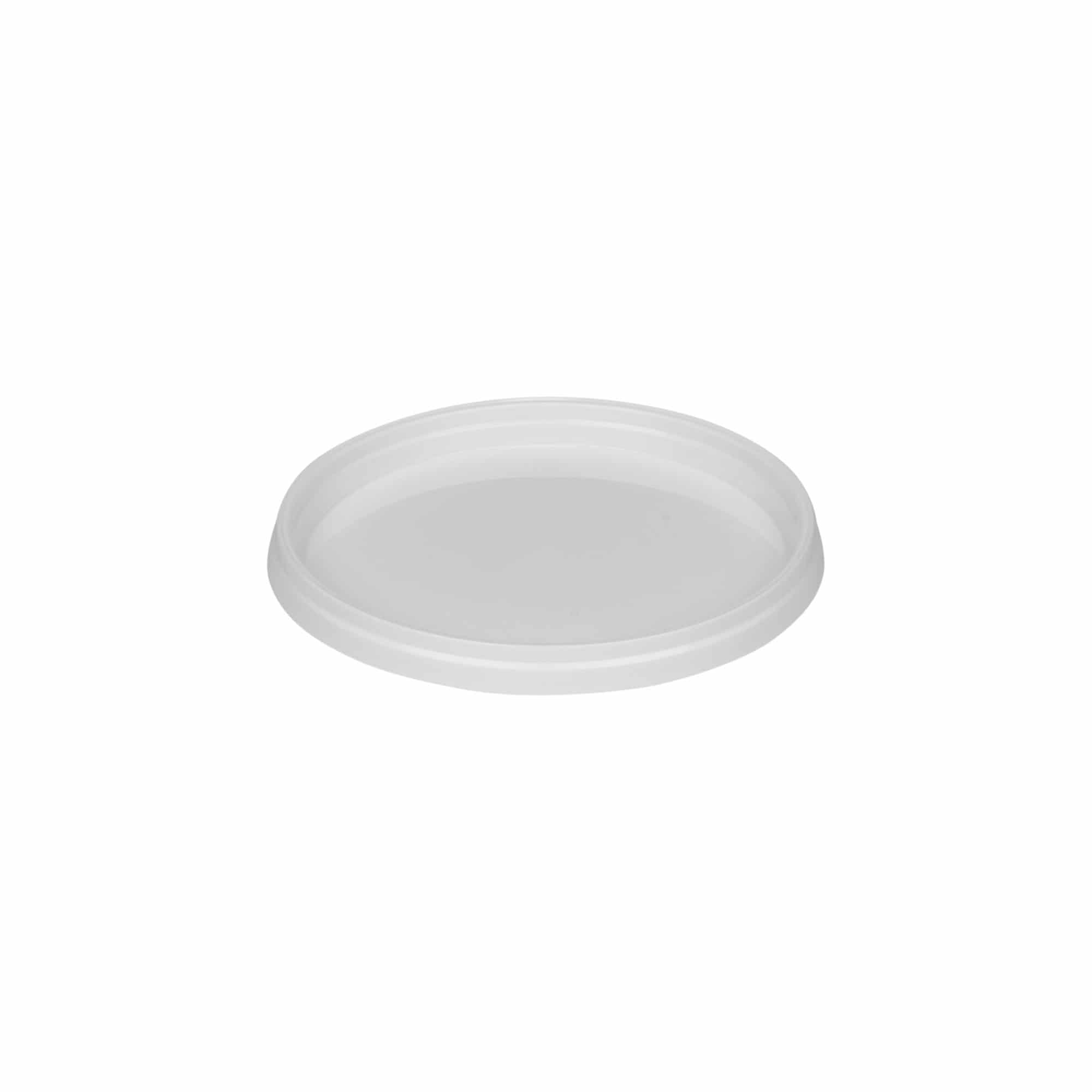 Víko na kyblík 0,6 l, plast PP, bílý