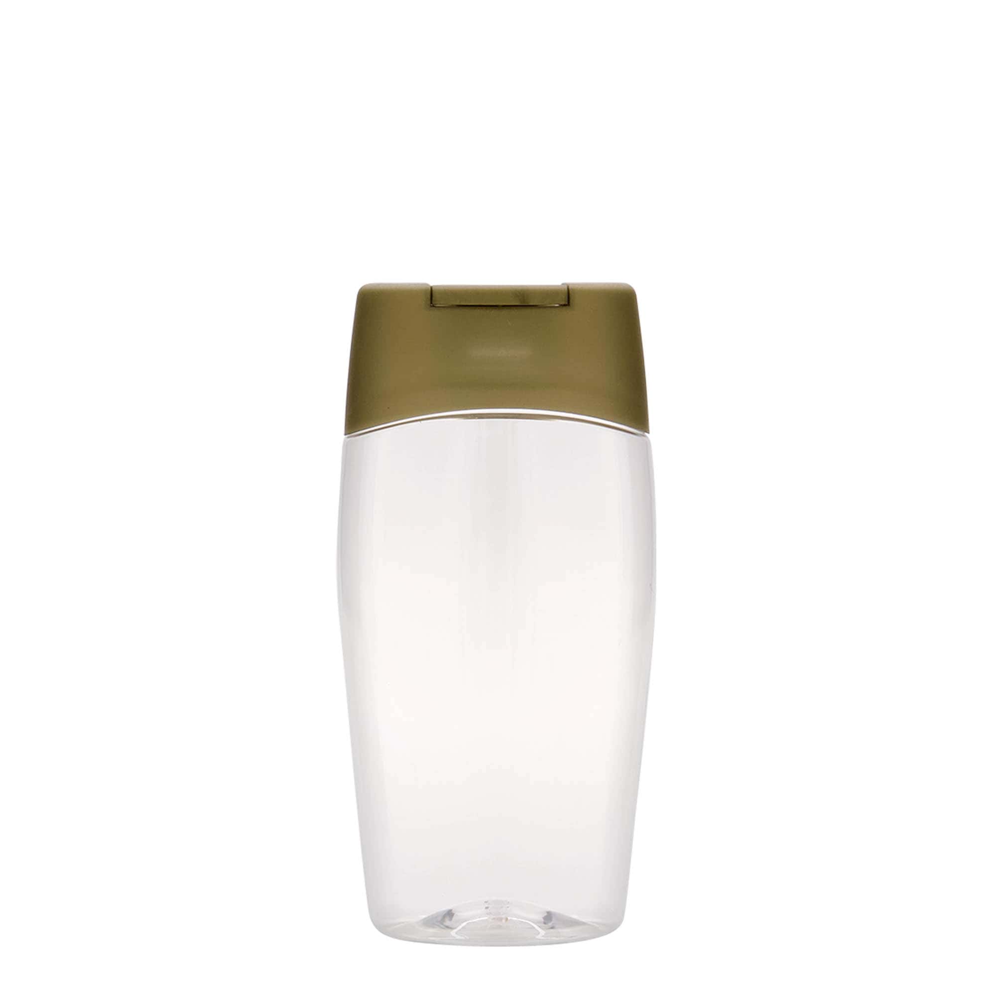 PET lahev 200 ml 'Squeeze', oválná, plast