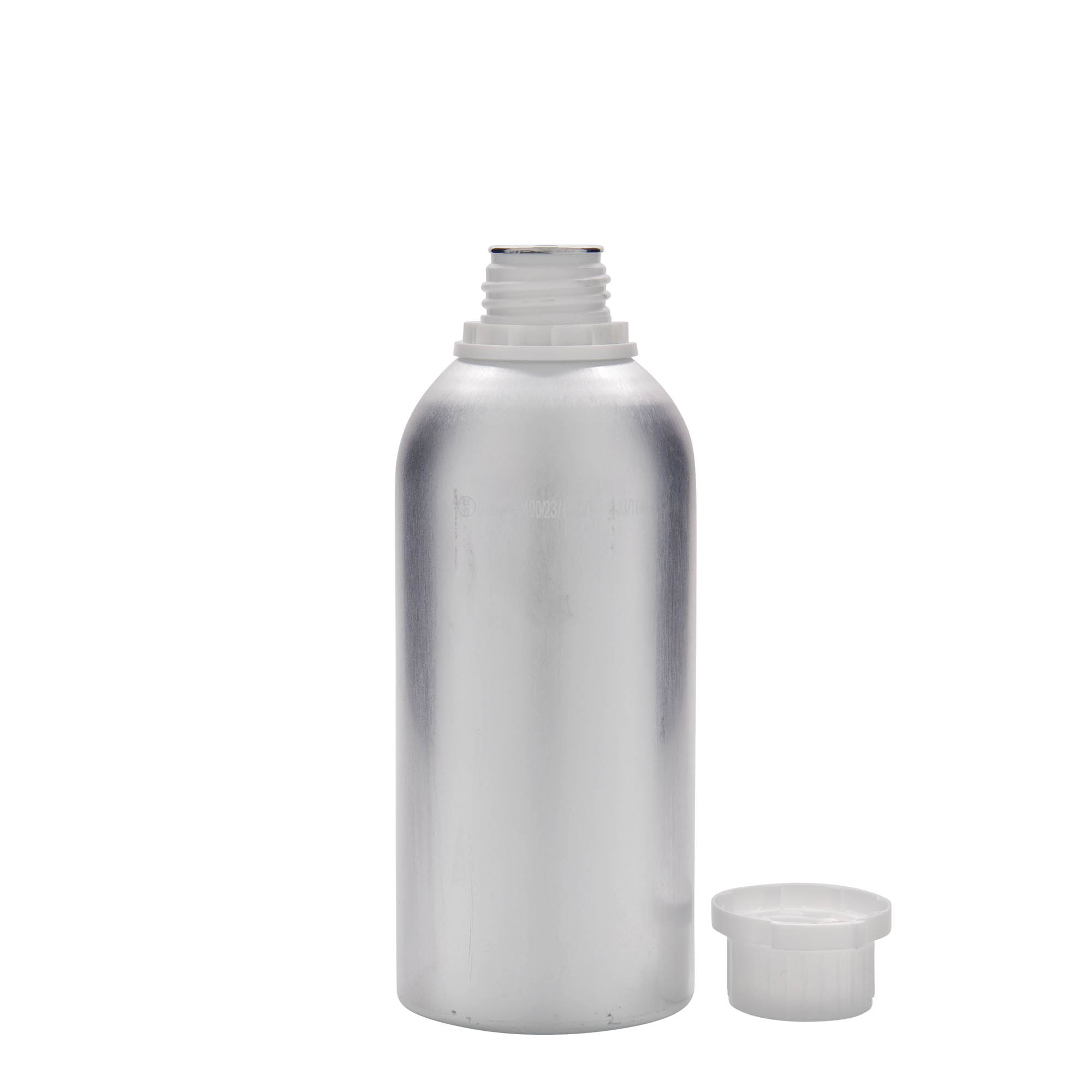 625 ml hliníková láhev, kov, stříbrná, hrdlo: DIN 32 625 ml hliníková láhev, kov, stříbrná, hrdlo: DIN 32