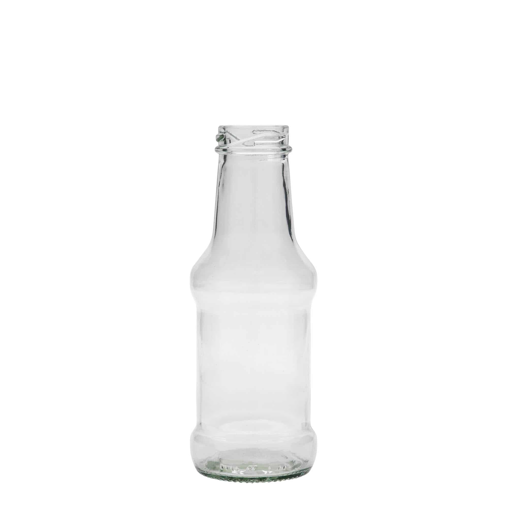 Lahev na omáčku 250 ml, sklo, ústí: Twist Off (TO 38) Lahev na omáčku 250 ml, sklo, ústí: Twist Off (TO 38)