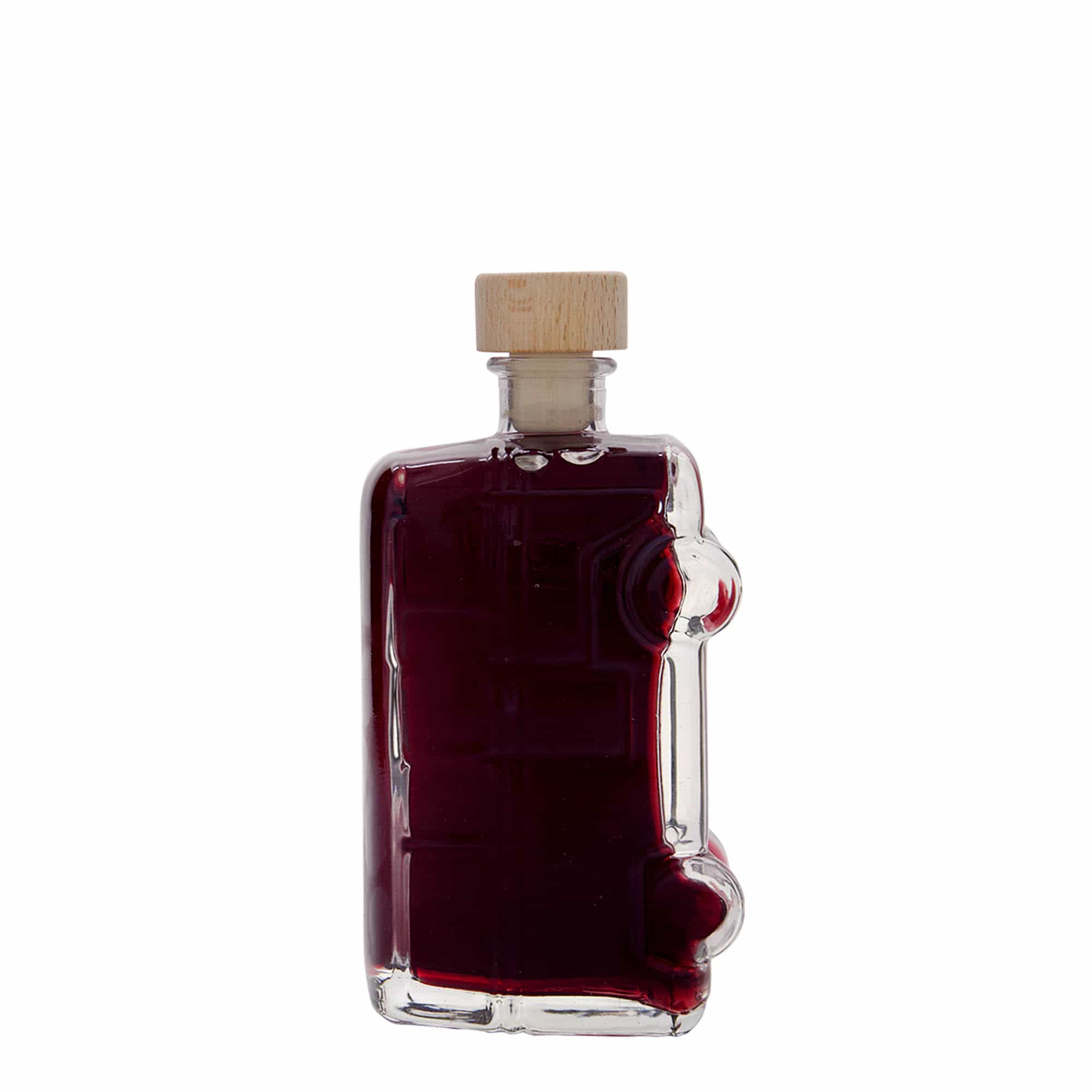 200 ml skleněná láhev 'Bulli', hrdlo: korek
