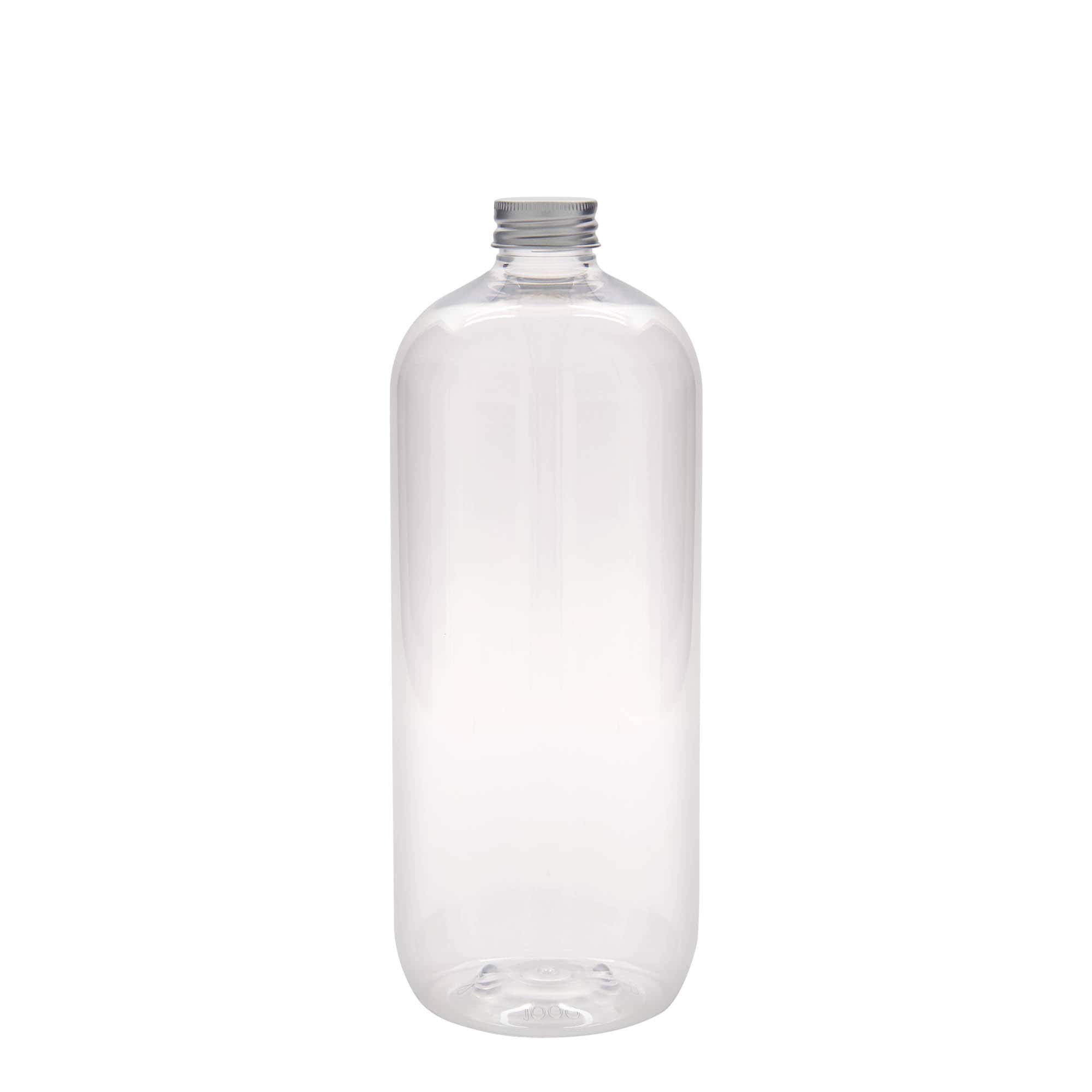 PET lahev 1000 ml 'Boston', plast, ústí: 28/410