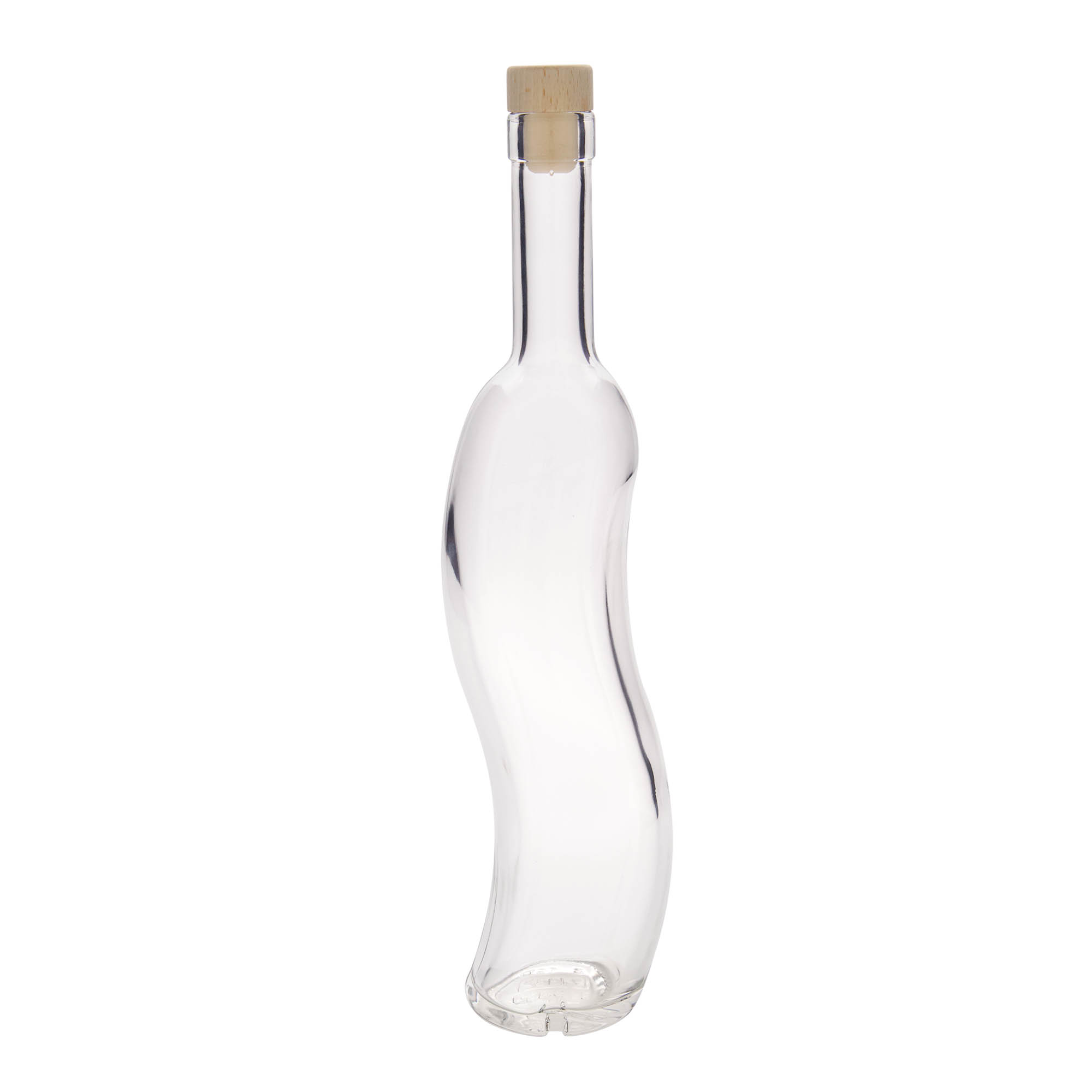 500 ml skleněná láhev 'La-Ola', polokulatá, hrdlo: korek