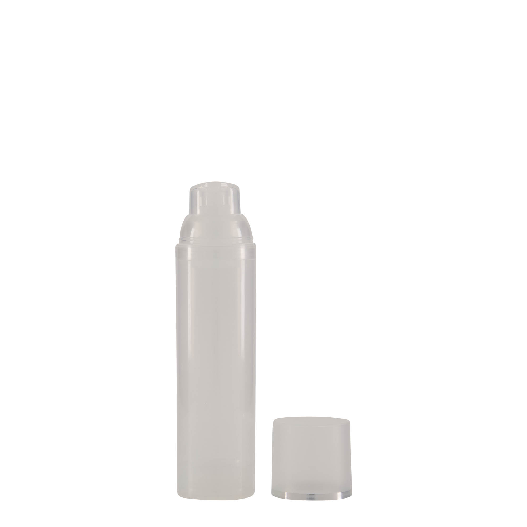75 ml bezvzduchový dávkovač 'Mezzo', plast PP, přírodní barva 75 ml bezvzduchový dávkovač 'Mezzo', plast PP, přírodní barva