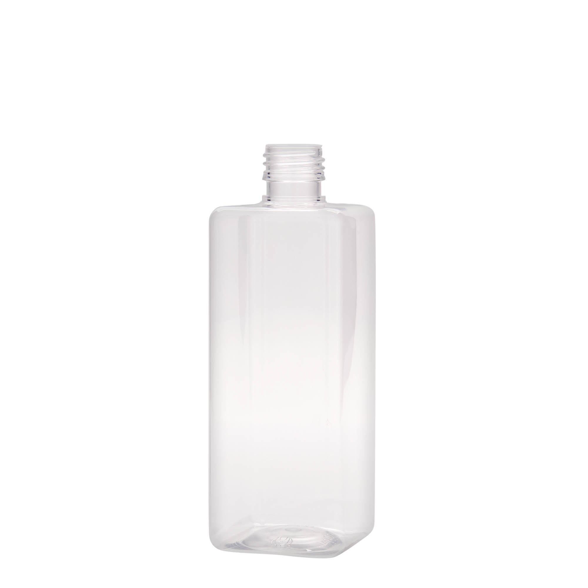 500 ml PET láhev 'Karl', čtvercová, plast, hrdlo: PP 28