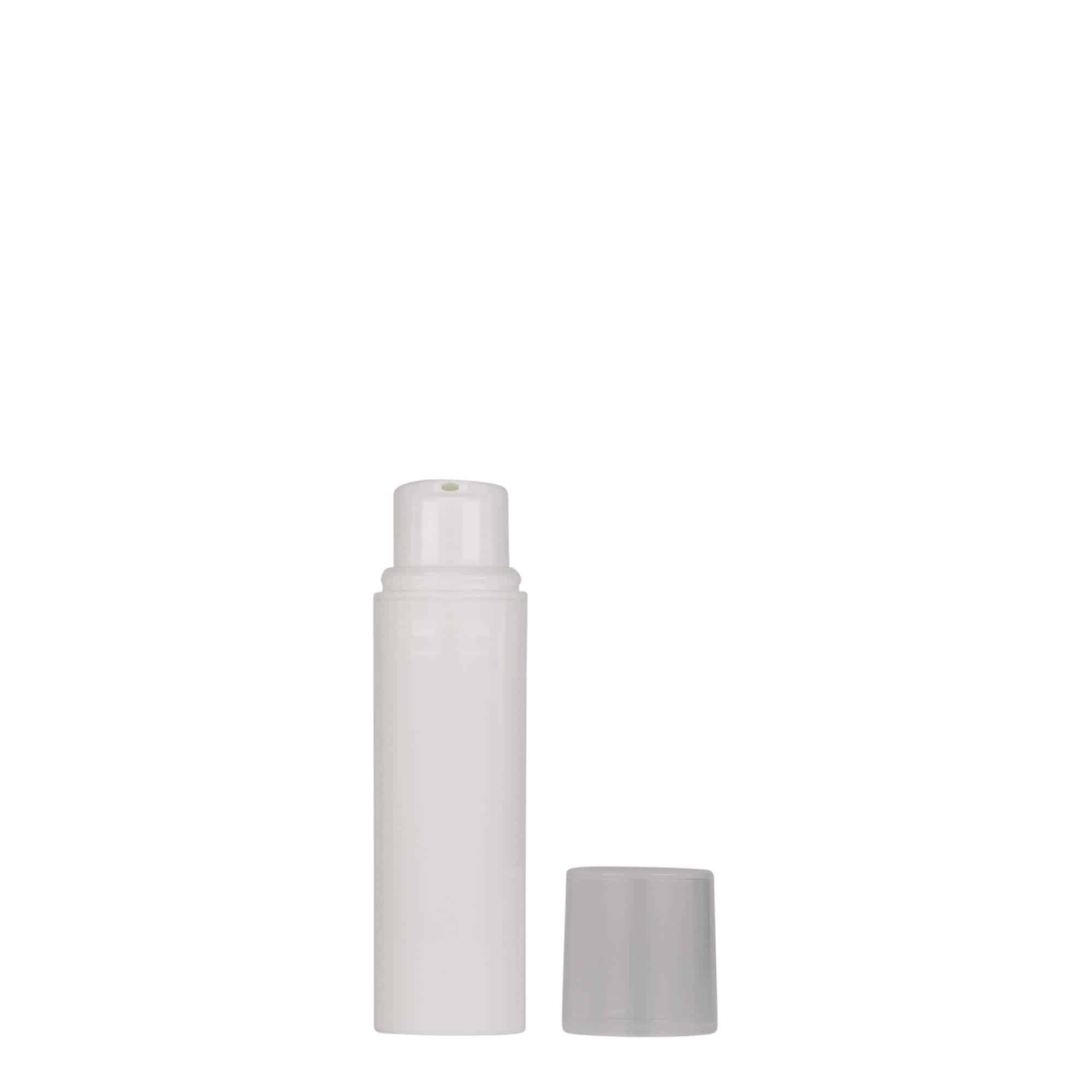 Bezvzduchový dávkovač 10 ml 'Nano', plast PP, bílý