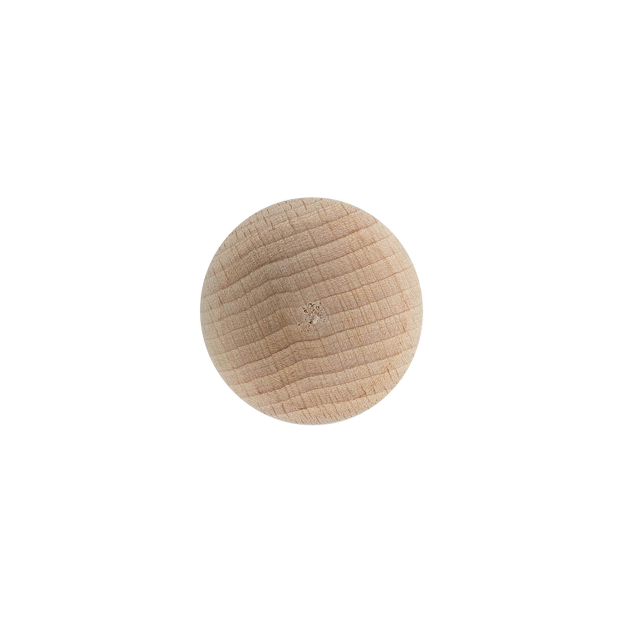 Rukojeťový zátka 19 mm „Koule“, dřevo/plast, pro hrdlo: korek