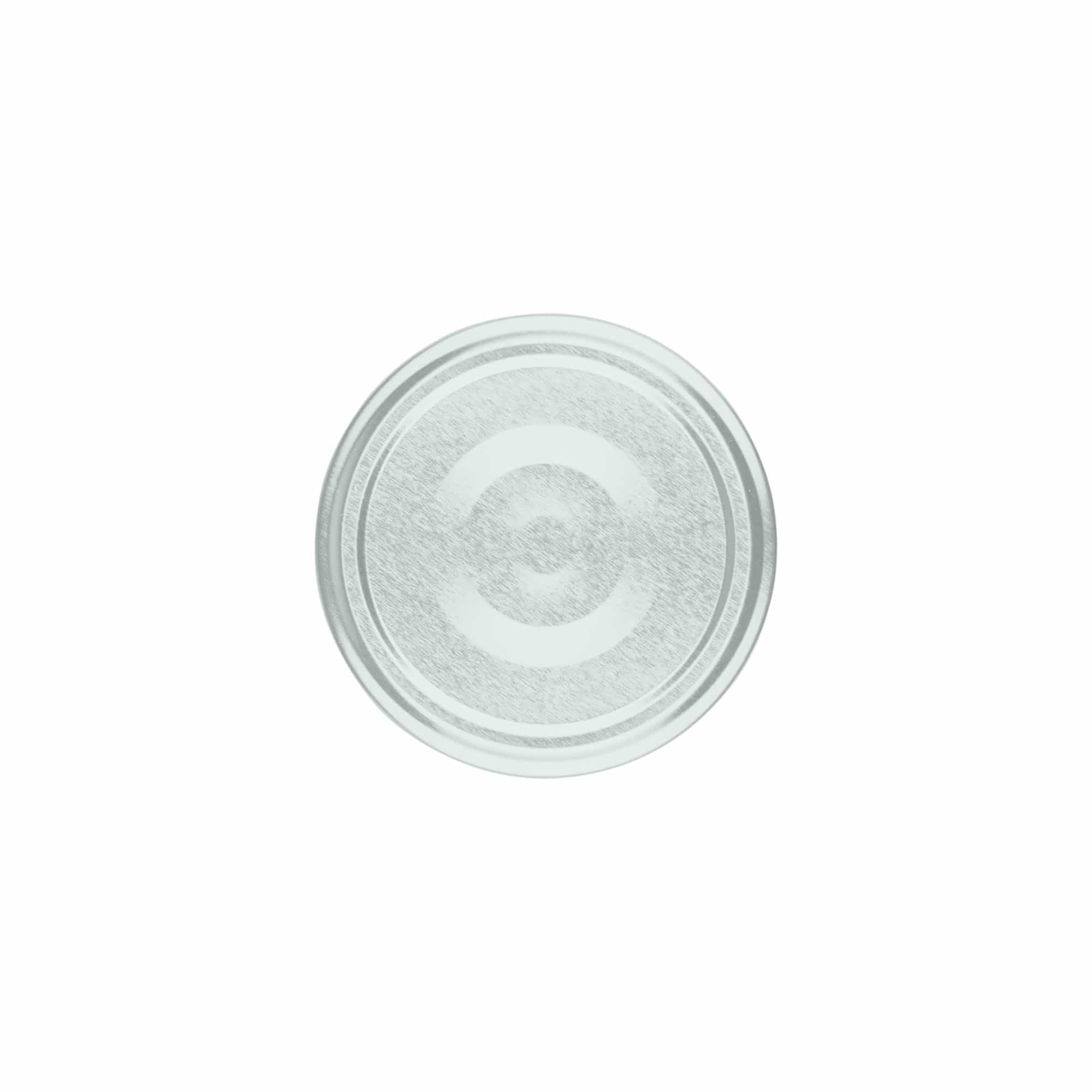 Víčko Twist-Off, plech, stříbrné, pro hrdlo: TO 66