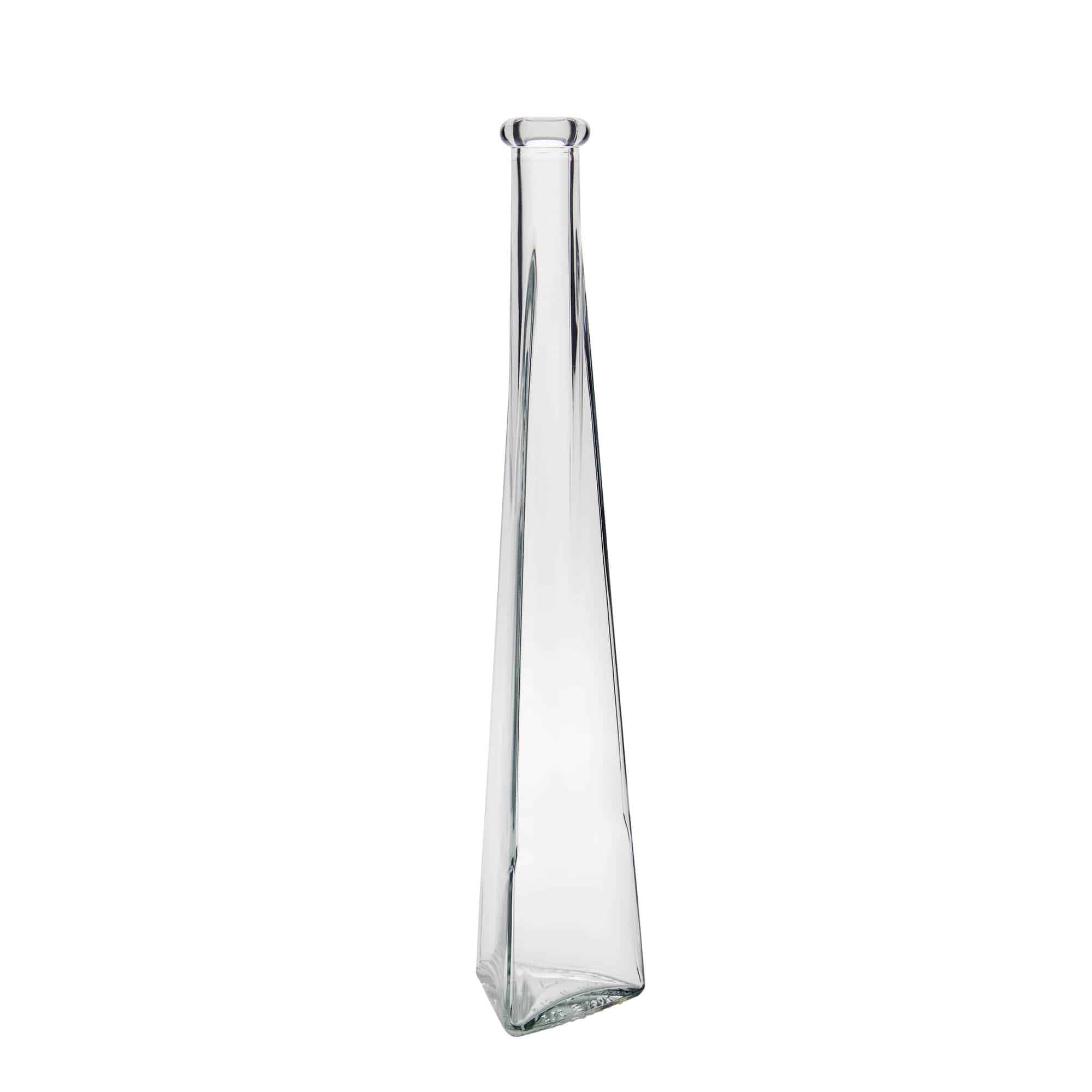 200 ml skleněná láhev 'Dama Triangolore', trojúhelníková, hrdlo: korkové 200 ml skleněná láhev 'Dama Triangolore', trojúhelníková, hrdlo: korkové