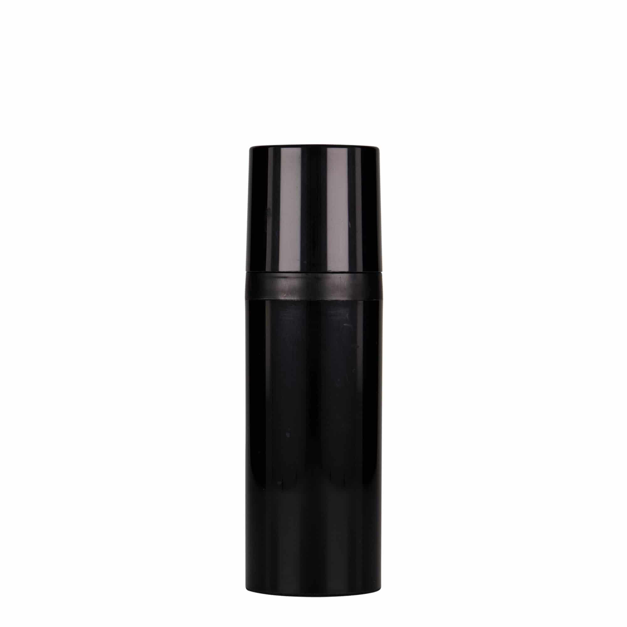 50 ml Airless dávkovač „Mezzo“, plast PP, černý