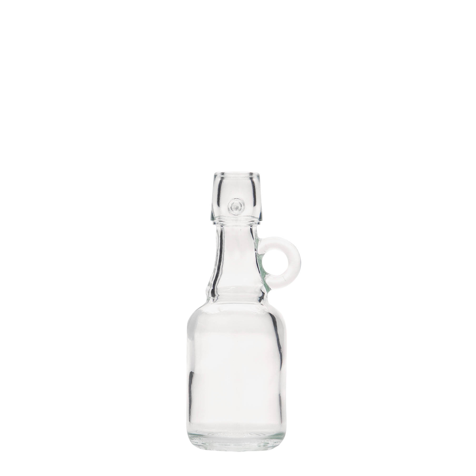 40 ml skleněná lahvička 'Santos', hrdlo: uzávěr na pákový klip 40 ml skleněná lahvička 'Santos', hrdlo: uzávěr na pákový klip