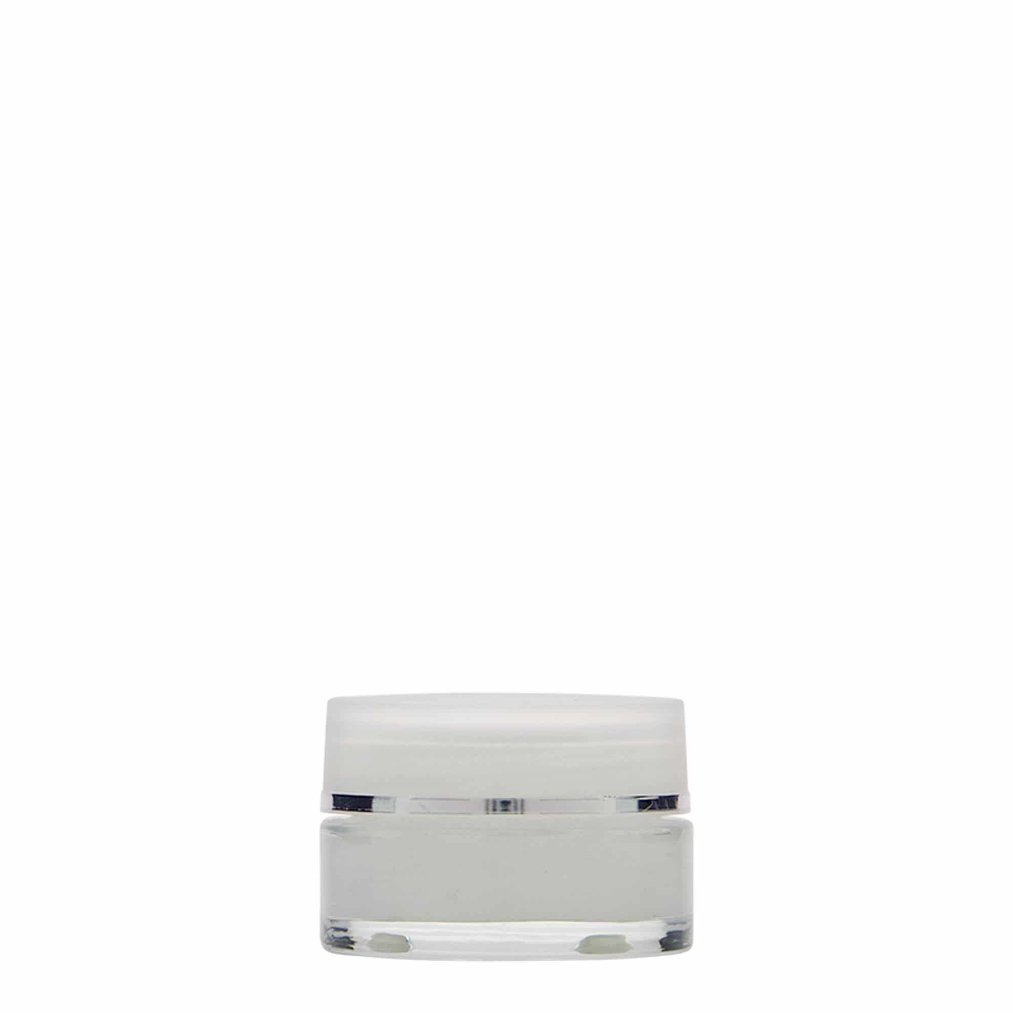 15 ml kelímek 'Clear Edition', sklo, hrdlo: závitové uzávěr