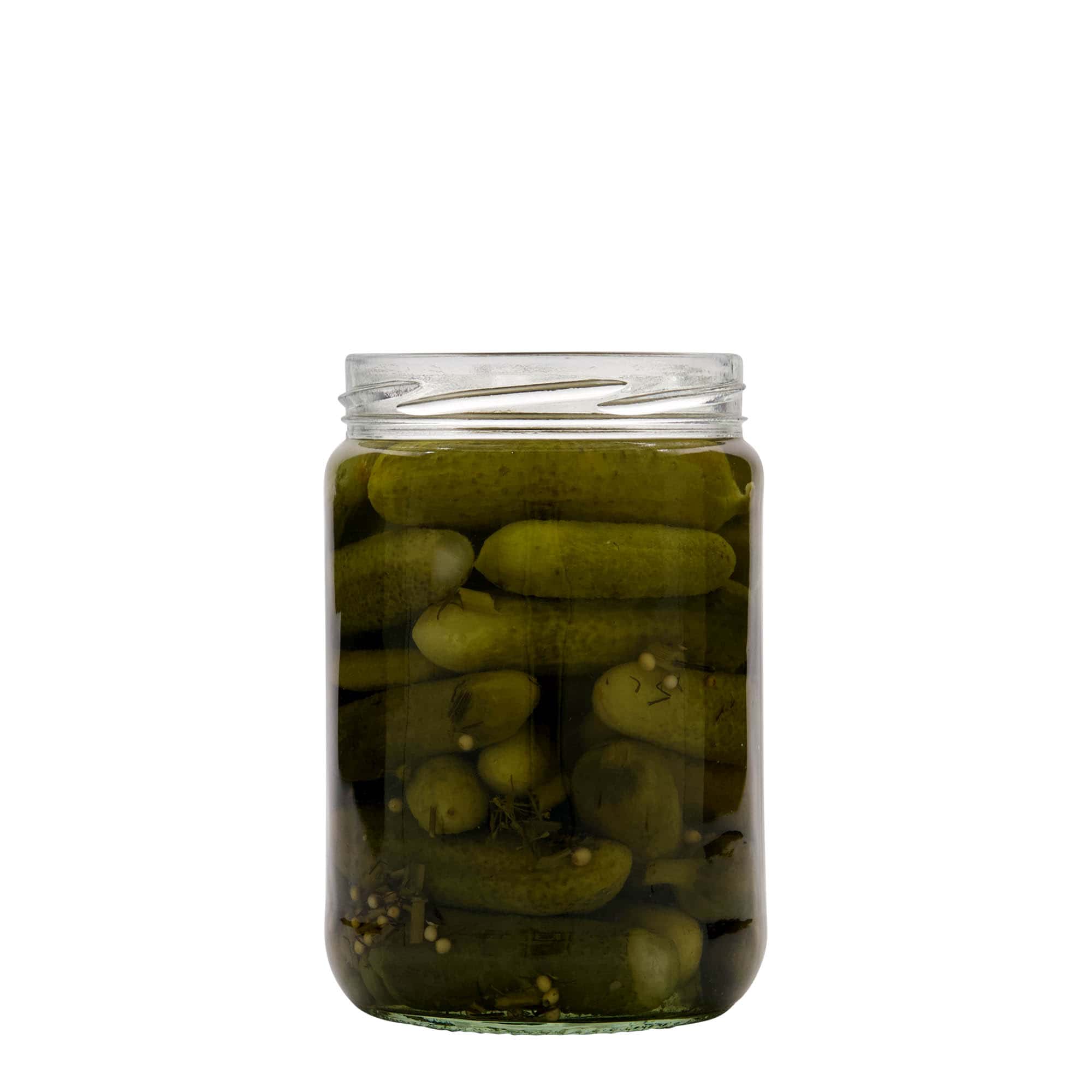 580 ml konzervová sklenice, hrdlo: Twist-Off (TO 82)