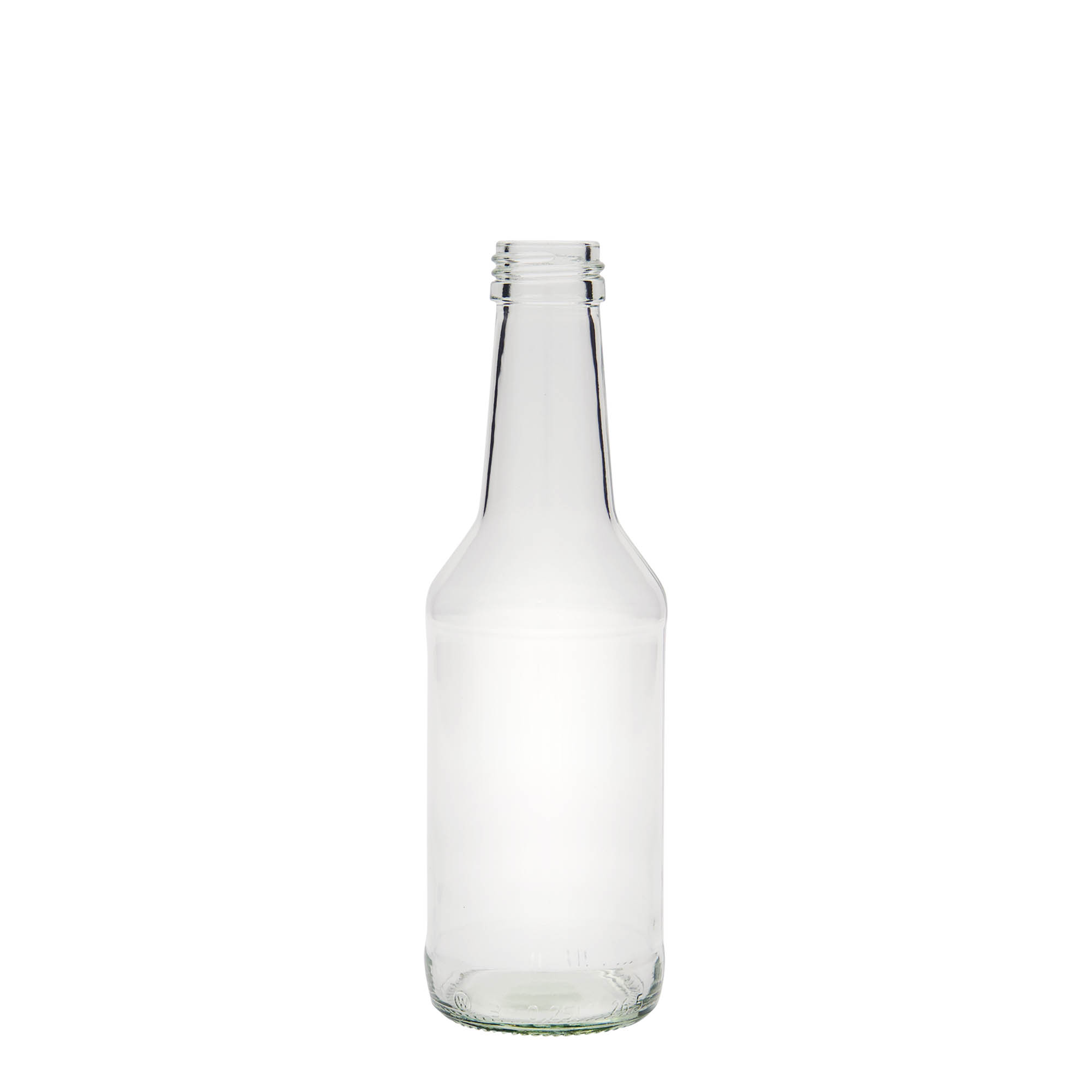 250 ml skleněná láhev „Nils“, hrdlo: PP 28