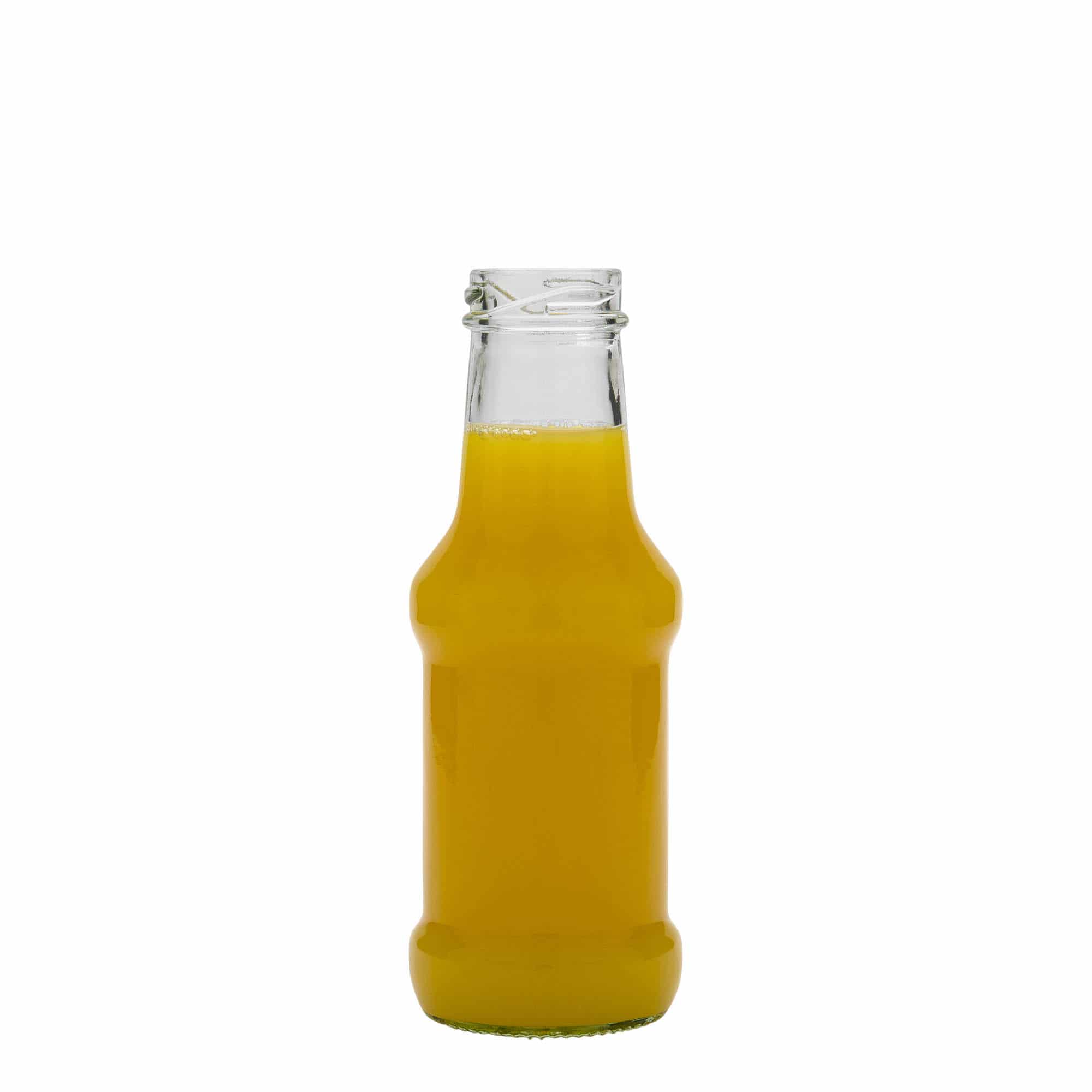 Lahev na omáčku 250 ml, sklo, ústí: Twist Off (TO 38)