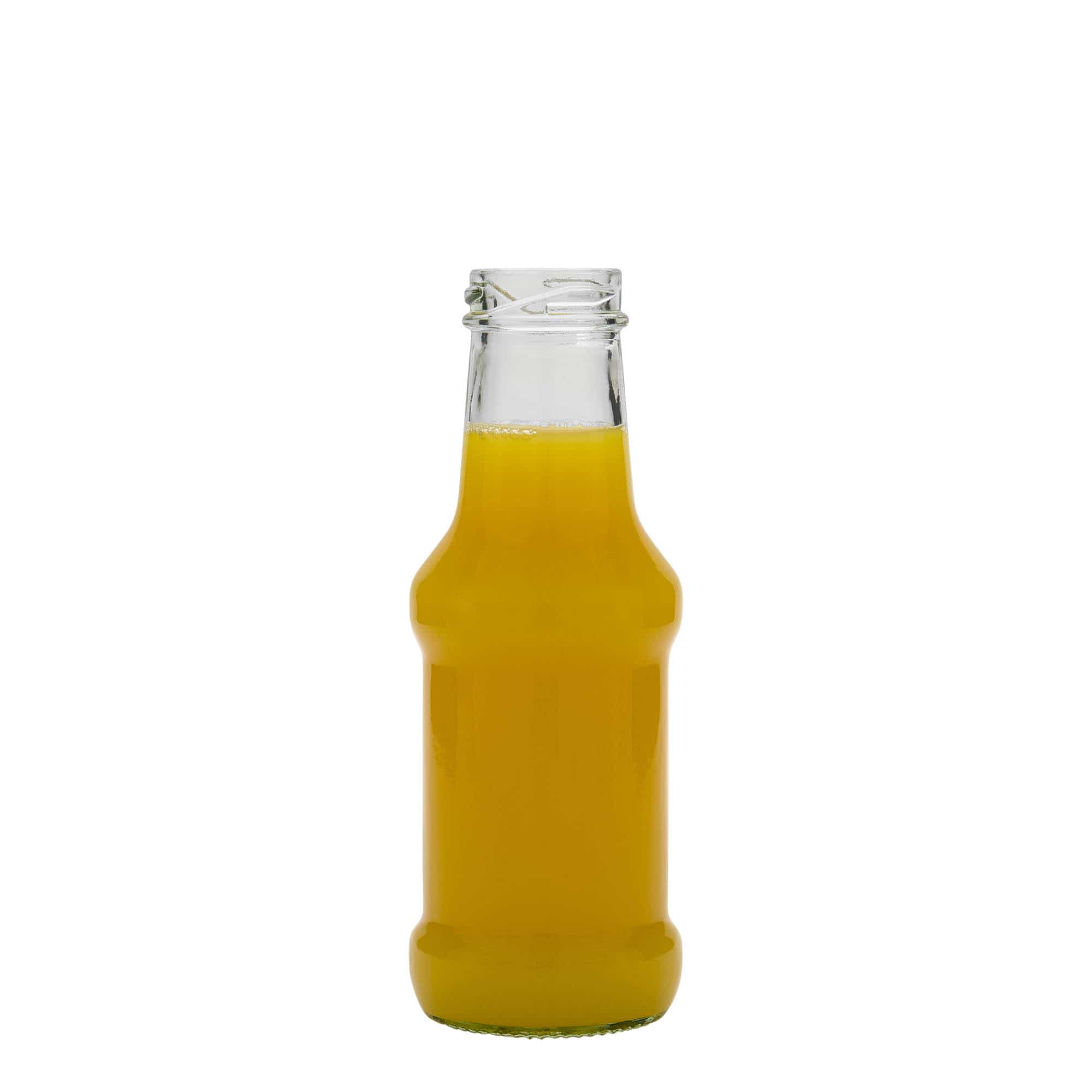 250 ml lahvička na omáčku, sklo, hrdlo: Twist-Off (TO 38)