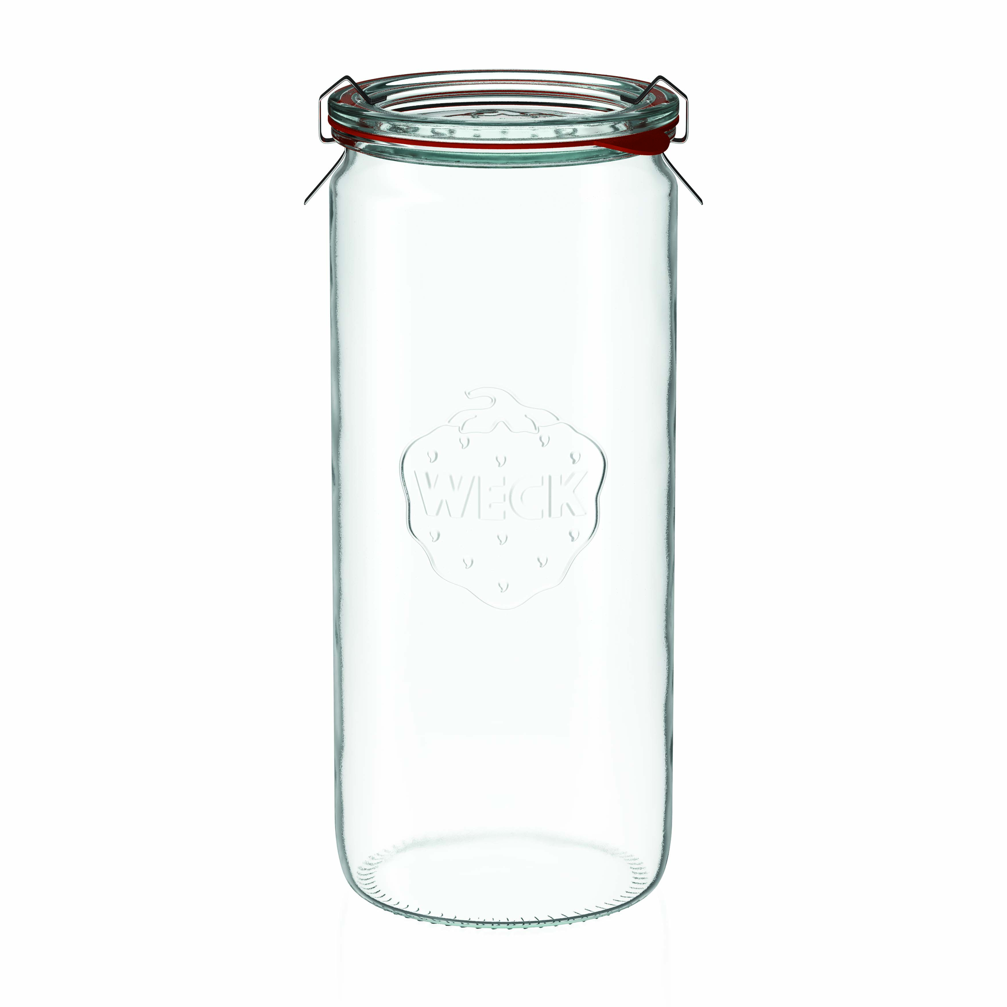 1.040 ml WECK válcová sklenice, hrdlo: kulatý okraj