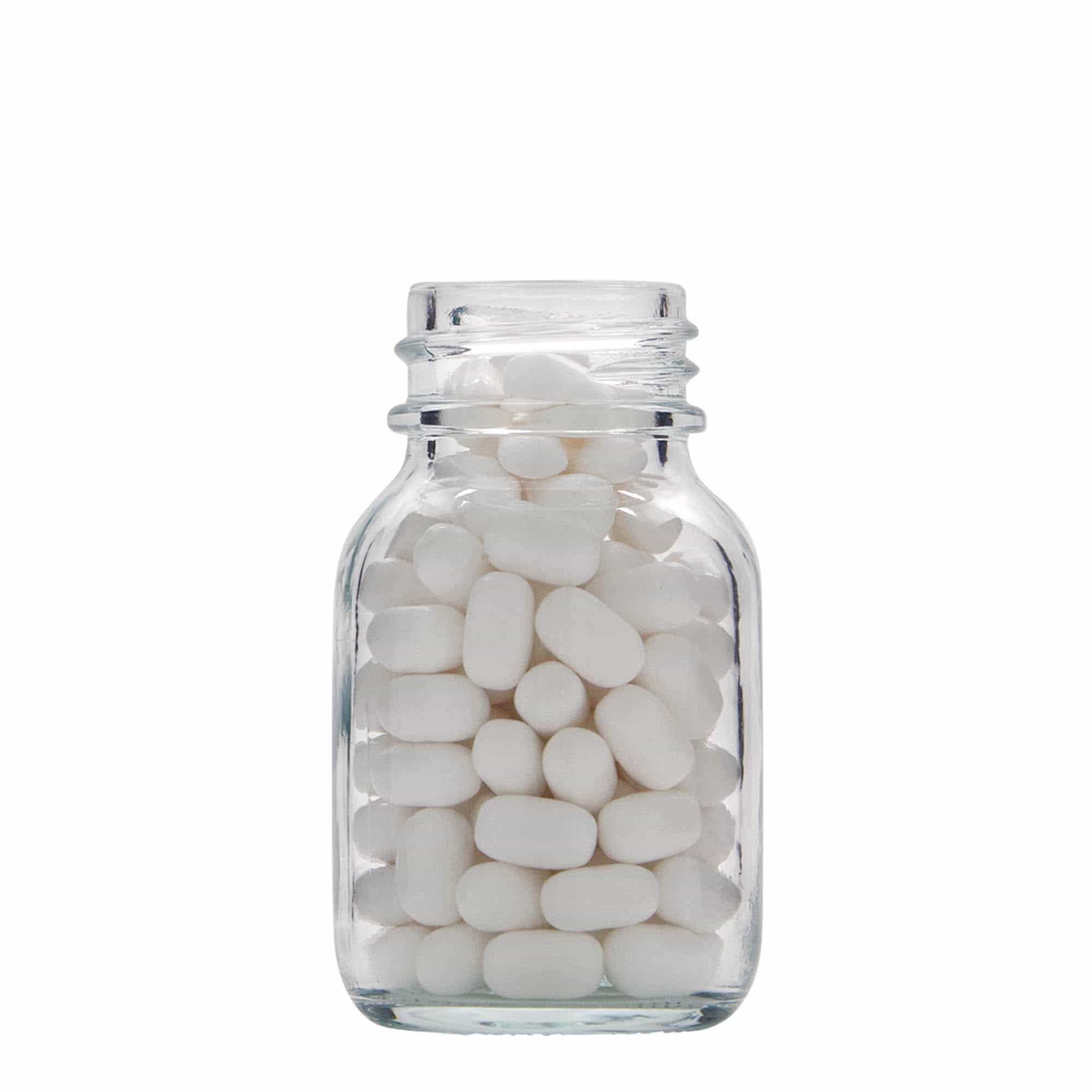 50 ml širokohrdlá láhev, hrdlo: DIN 32 50 ml širokohrdlá láhev, hrdlo: DIN 32