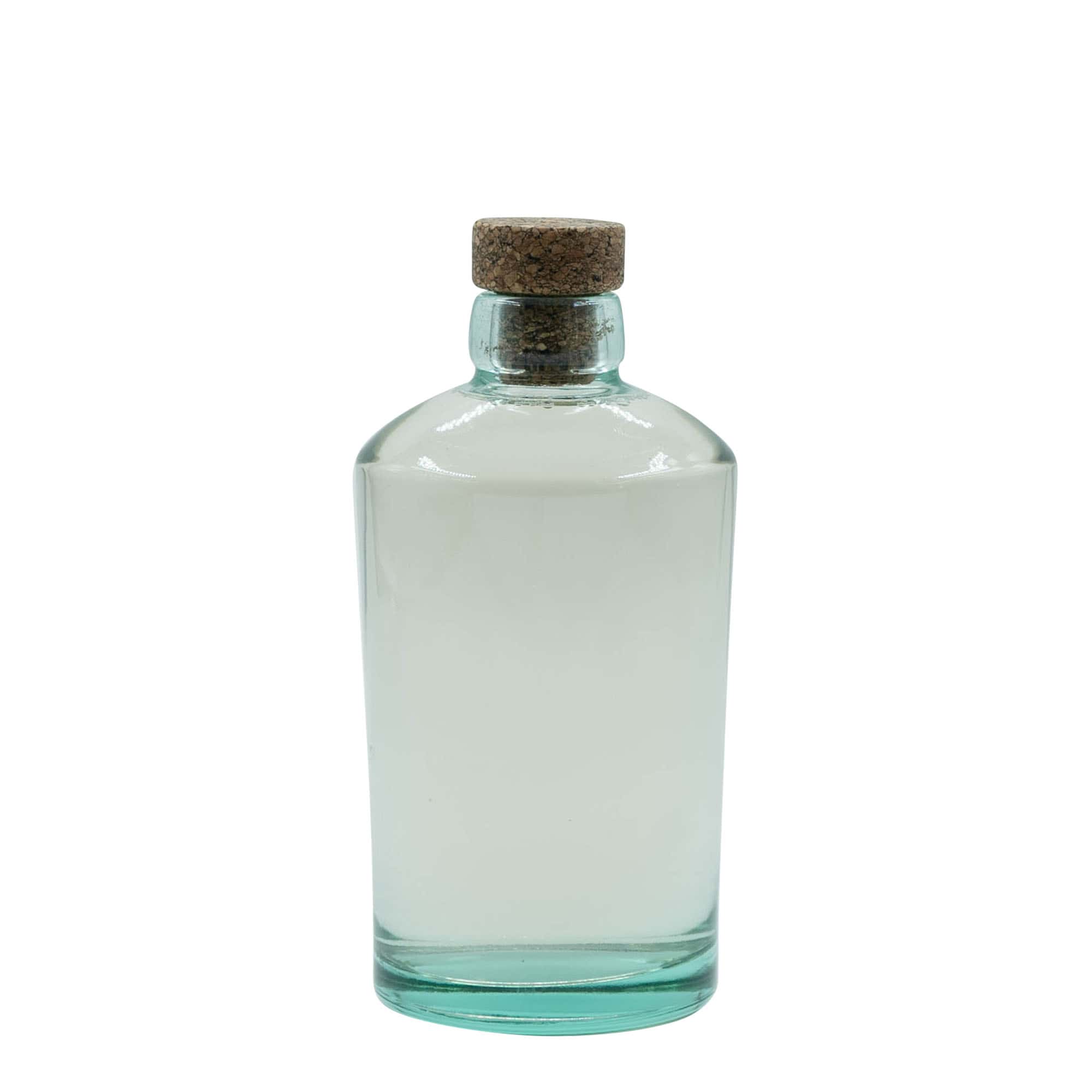 500 ml skleněná láhev „Barrel“, hrdlo: korek