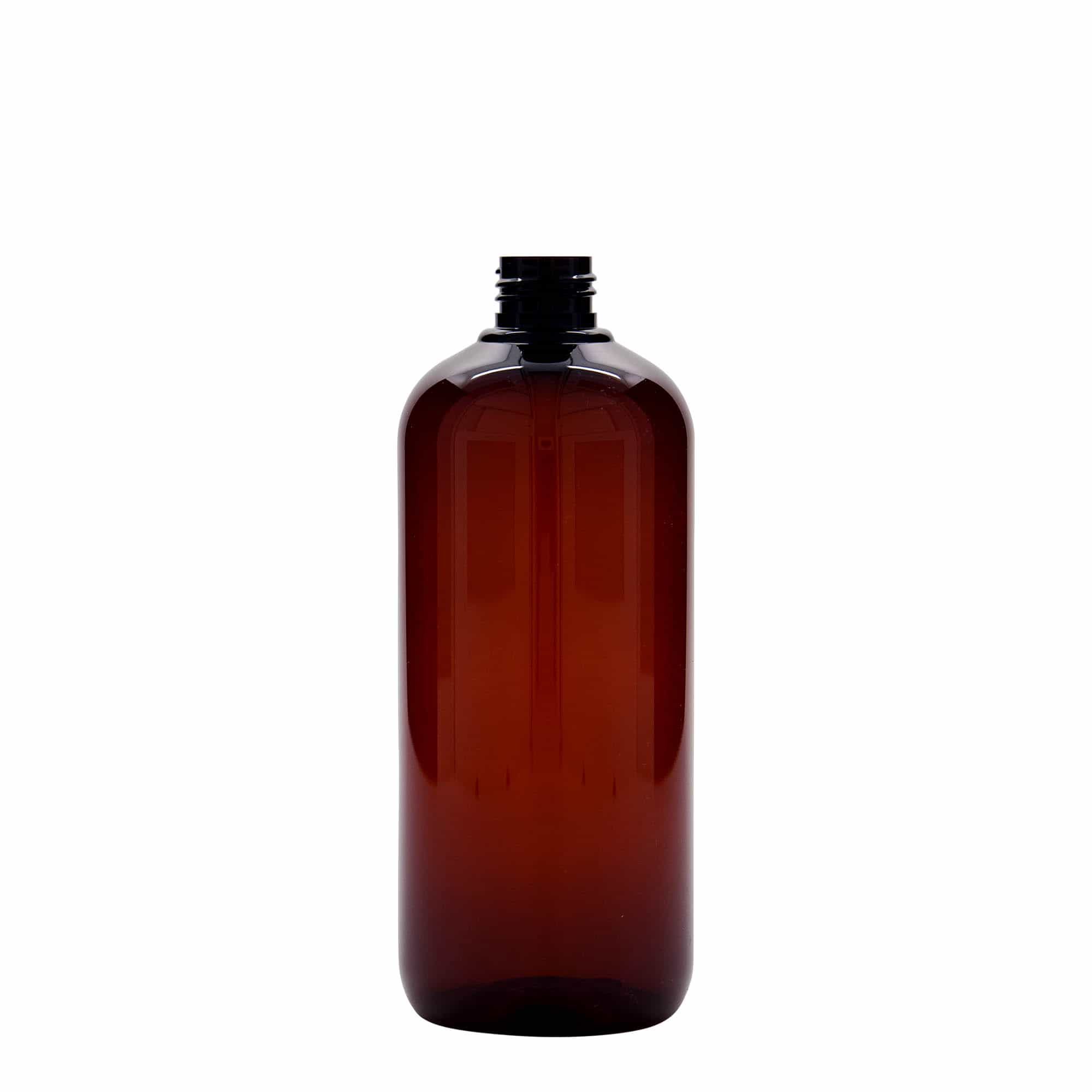 Recyklovaná plastová lahev 500 ml 'Victor's Best', PCR, hnědá, ústí: GPI 24/410 Recyklovaná plastová lahev 500 ml 'Victor's Best', PCR, hnědá, ústí: GPI 24/410