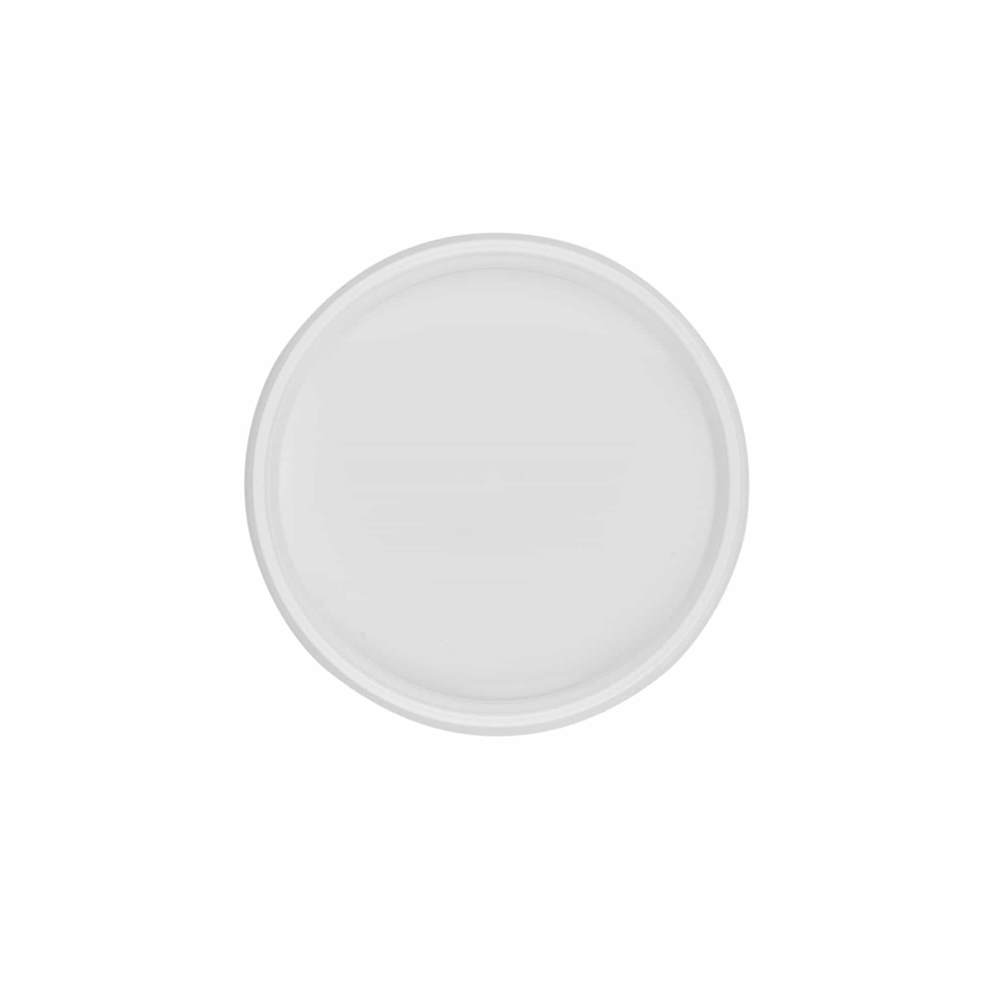 Víko na kyblík 0,6 l, plast PP, bílý
