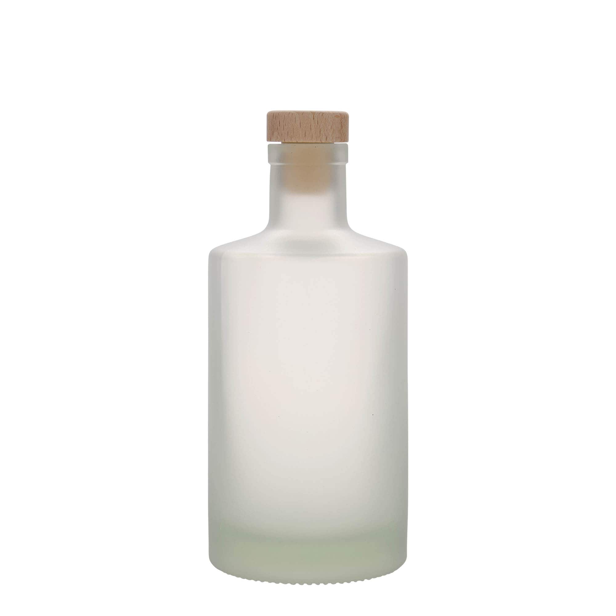 500 ml skleněná láhev 'Caroline', zmražená, hrdlo: korek