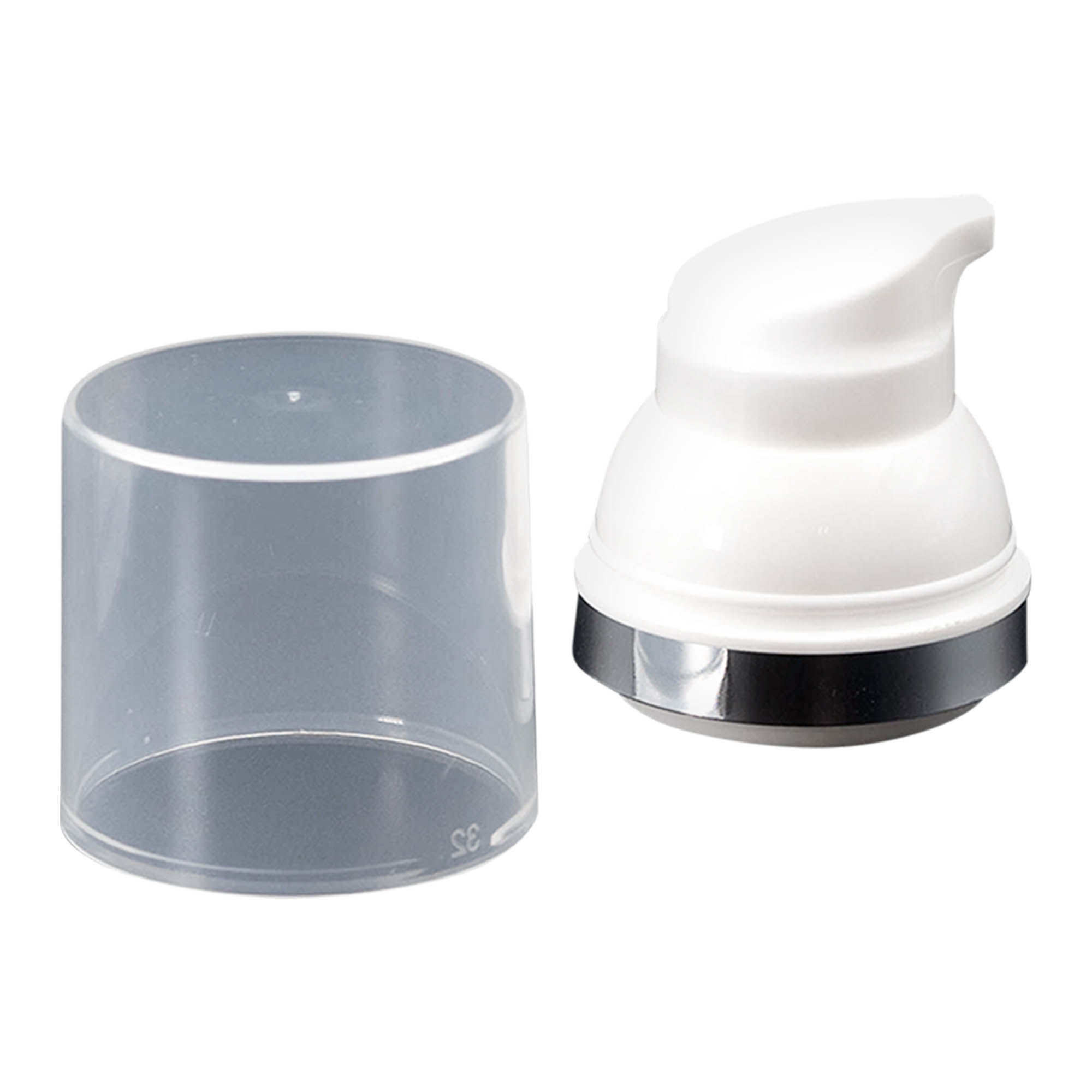 Airless dávkovací pumpa „Mezzo“, PP plast, bílá Airless dávkovací pumpa „Mezzo“, PP plast, bílá