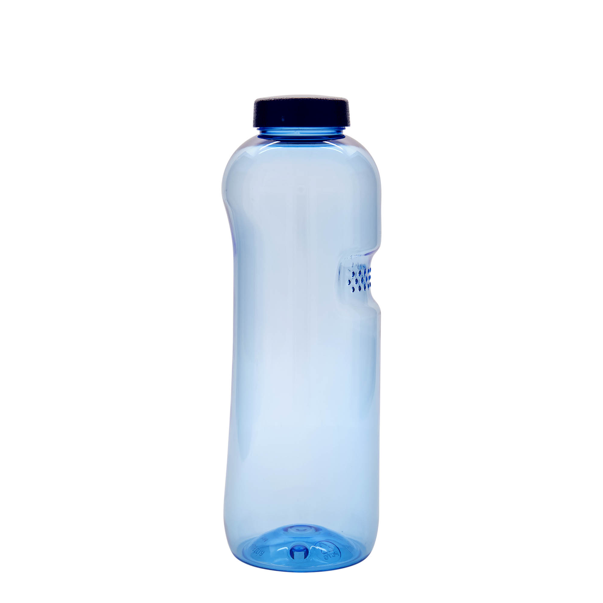 1.000 ml PET lahev na pití „Kavodrink“, plast, modrá
