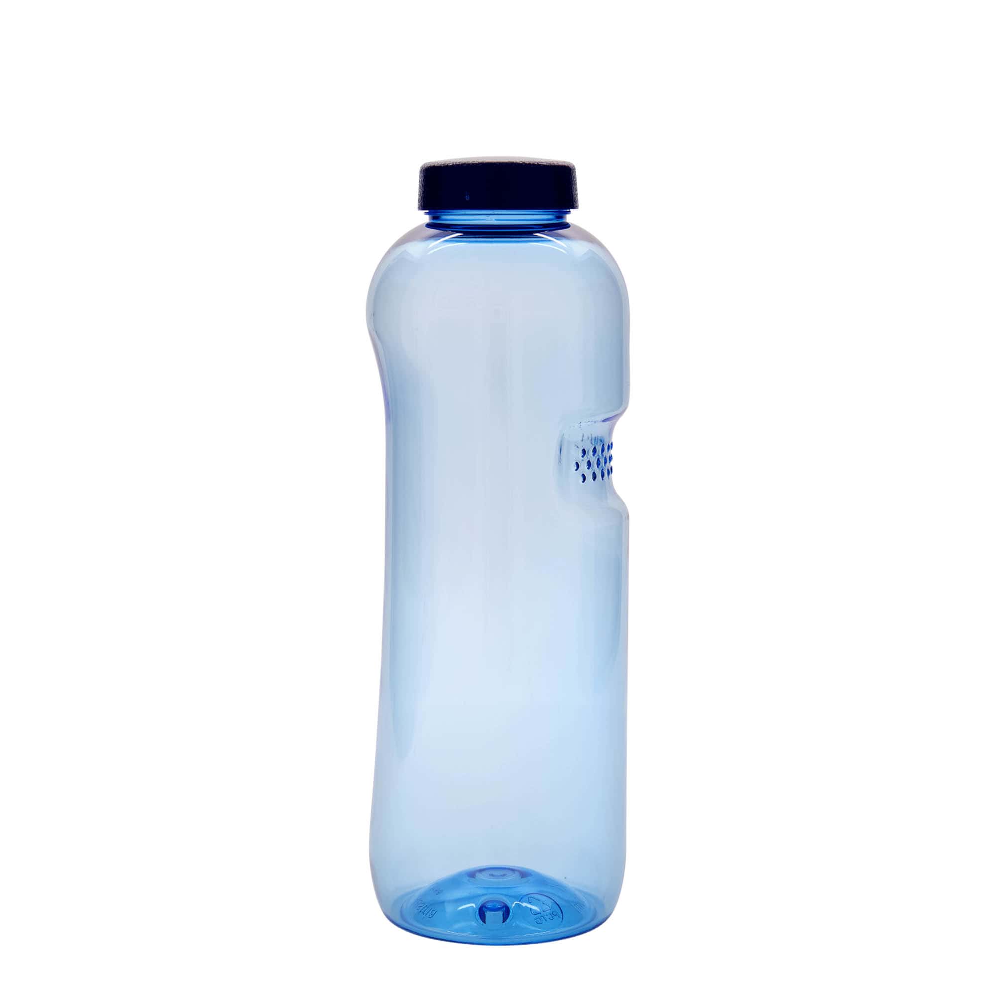 1.000 ml PET lahev na pití „Kavodrink“, plast, modrá