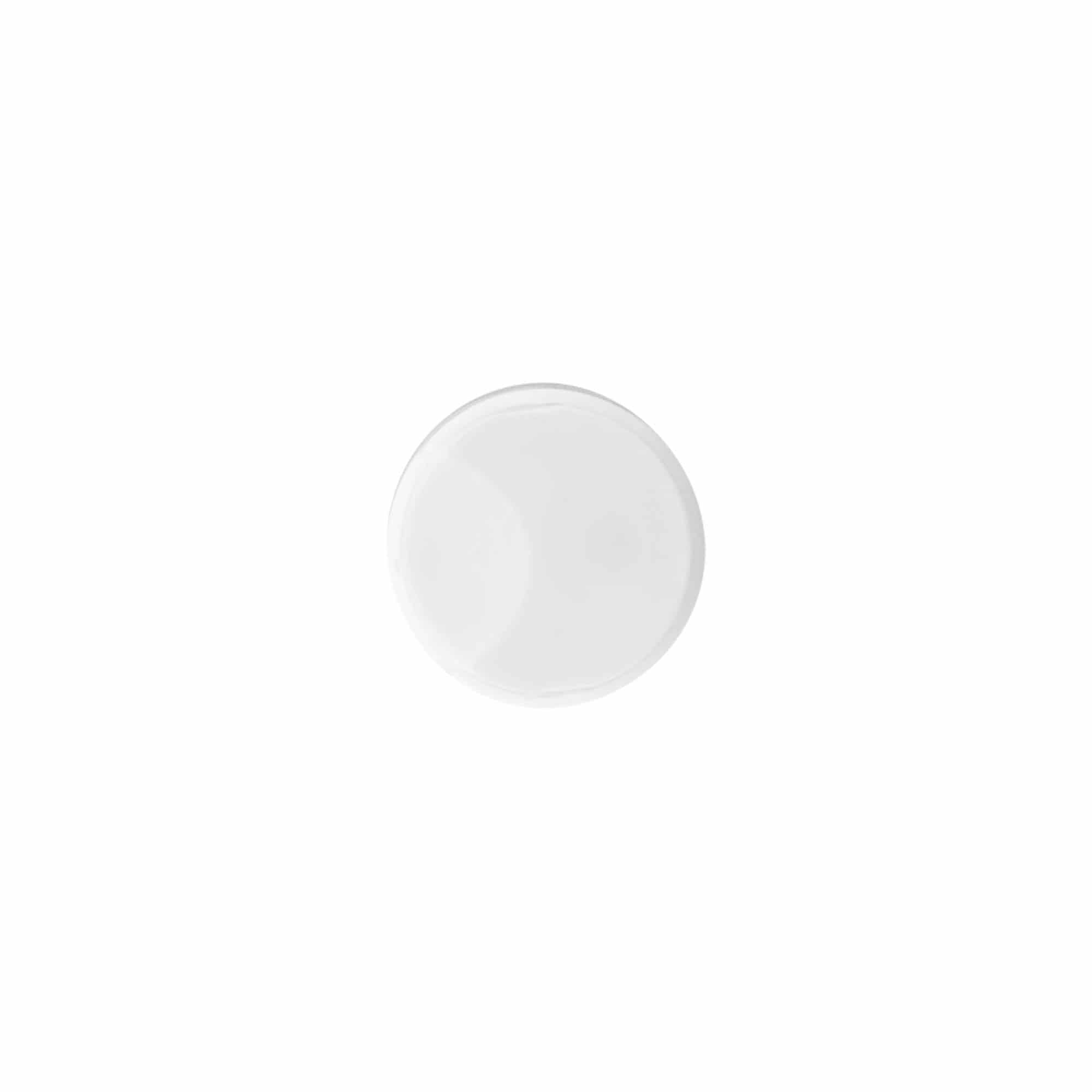 Šroubovací uzávěr Disc Top, plast PP, bílý, pro hrdlo: 24/410