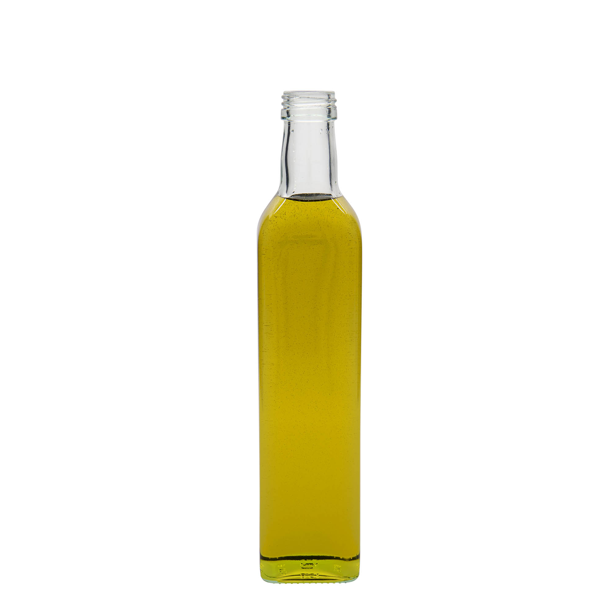 500 ml skleněná láhev 'Marasca', čtvercová, hrdlo: PP 31,5