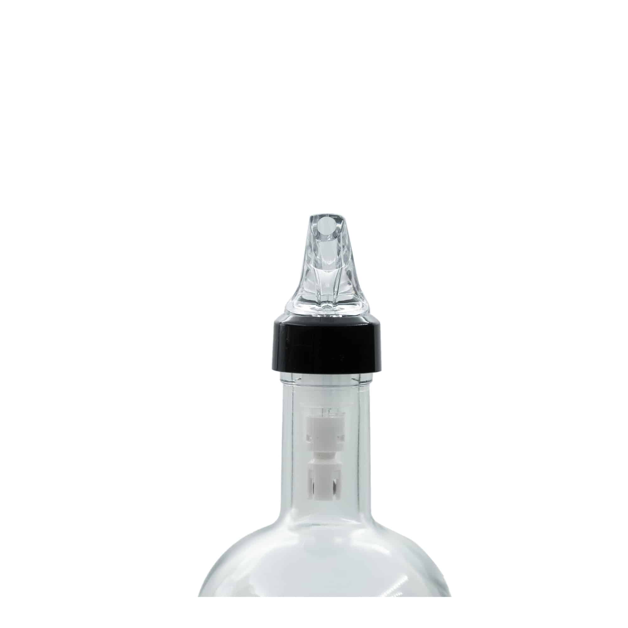 Dávkovač „Auto Pour“ 4 cl, PE plast, průhledný
