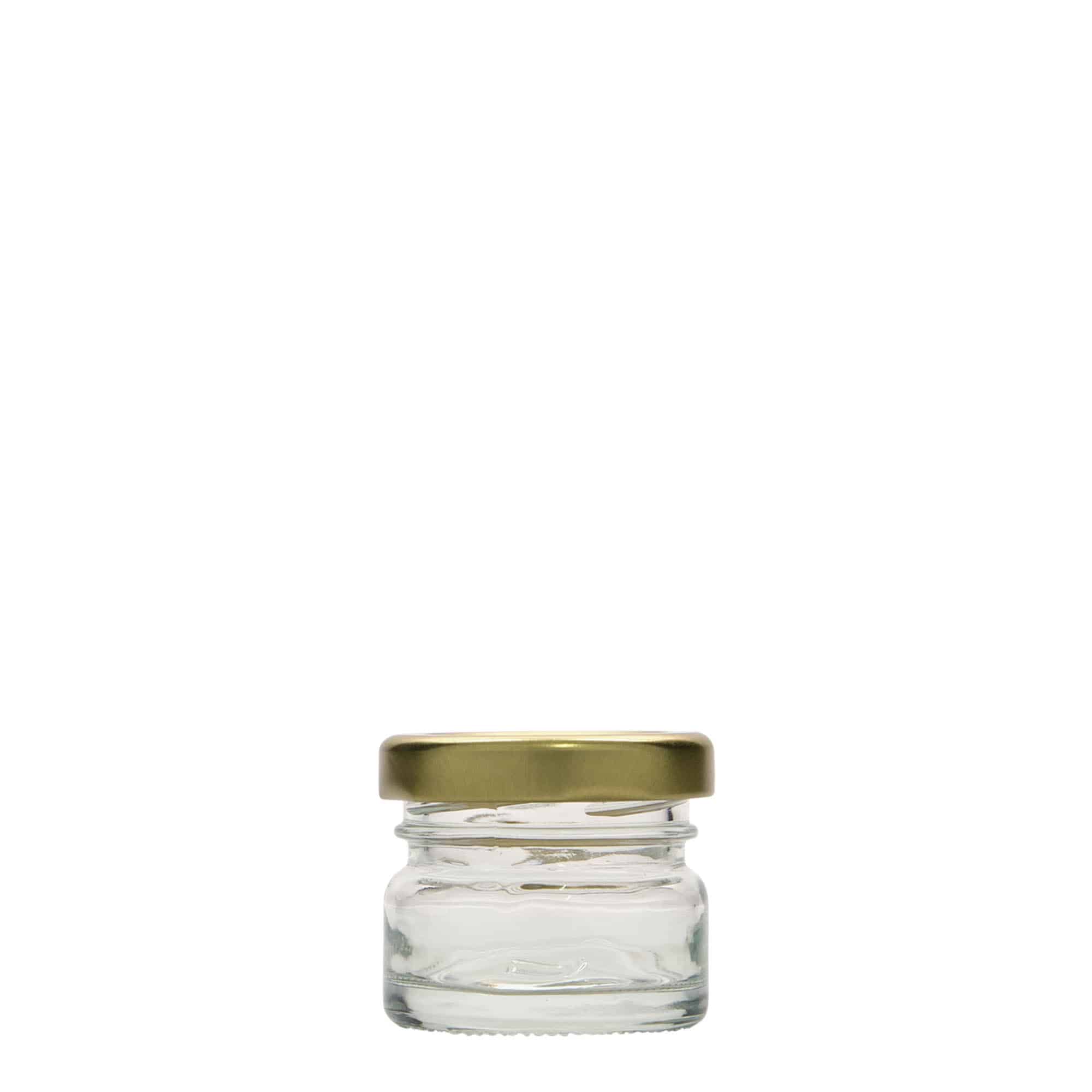 30 ml plochá kulatá sklenice, hrdlo: Twist-Off (TO 43)