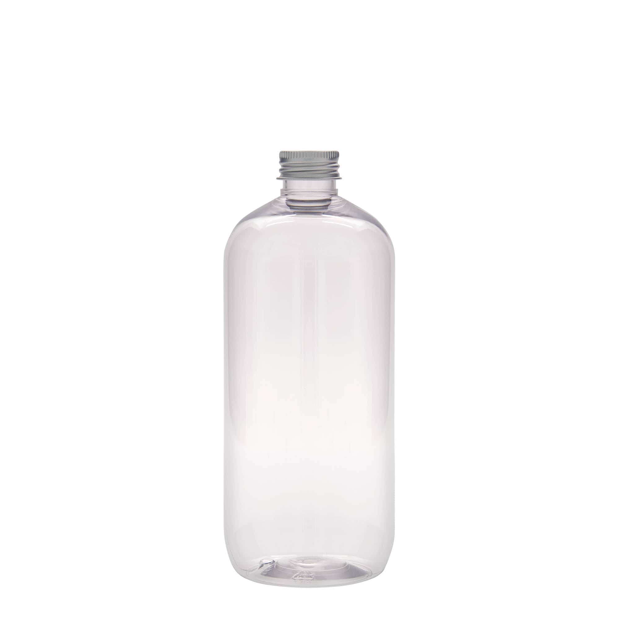 500 ml PET lahev „Boston“, plast, hrdlo: 24/410