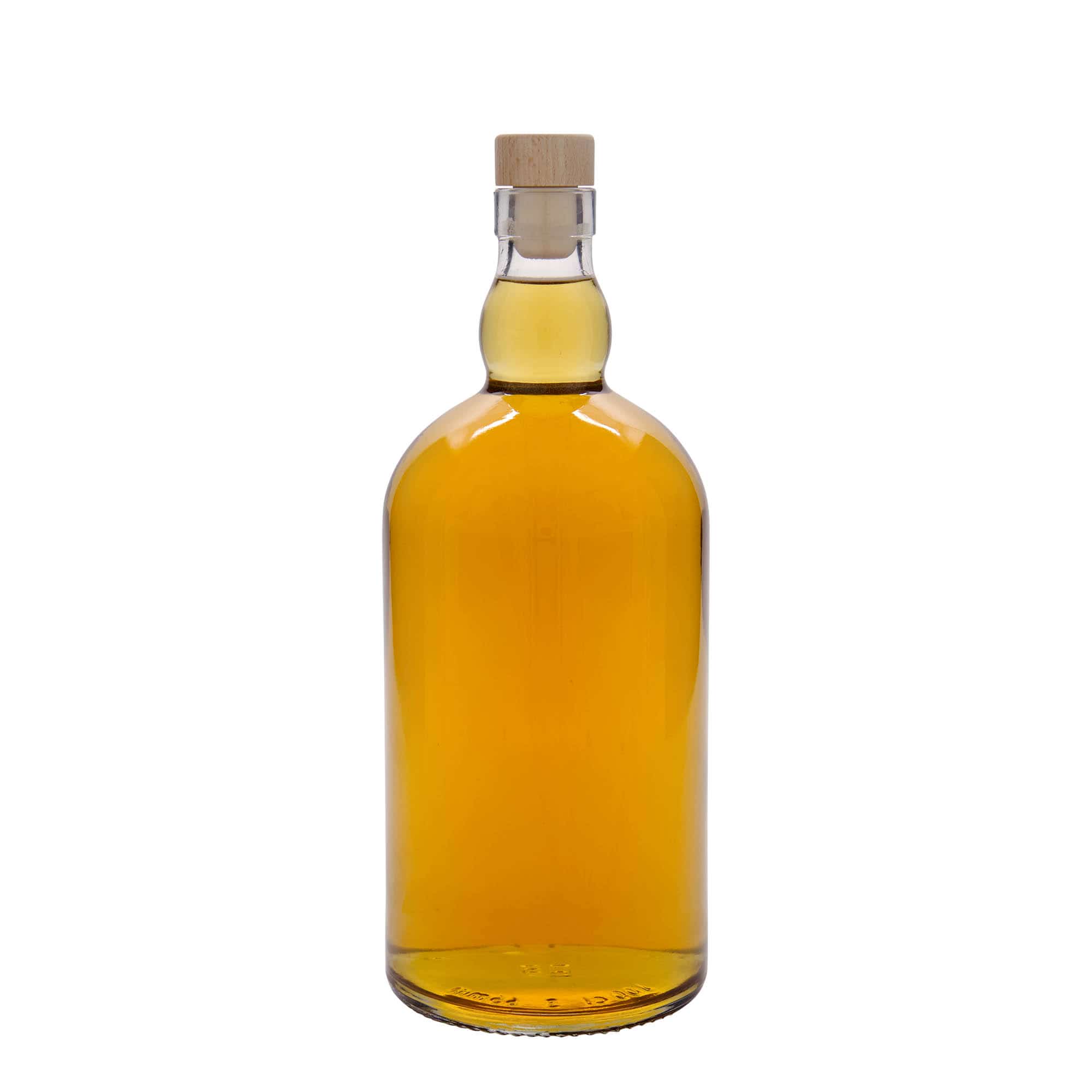 Skleněná lahev 1000 ml 'Aberdeen', uzávěr: korek