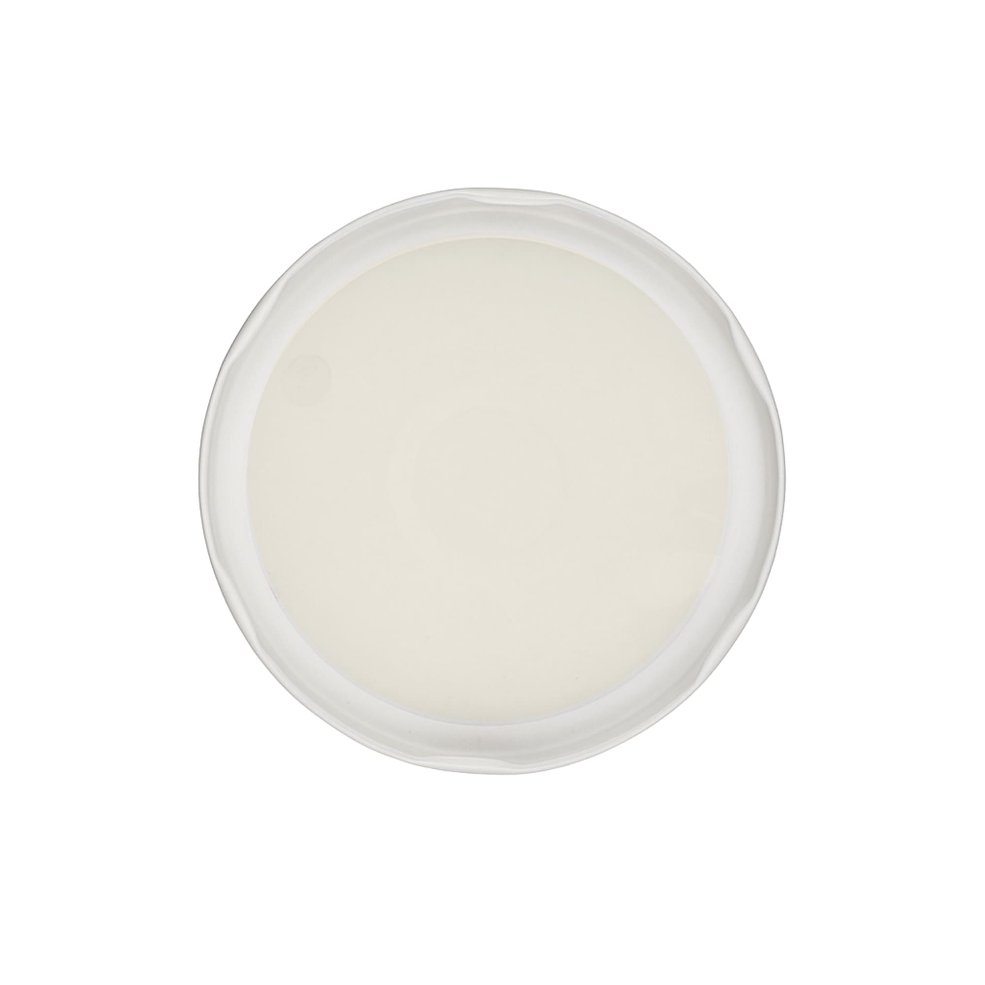 Twist-Off-kryt, bílý plech, bílý, pro hrdlo: TO 100