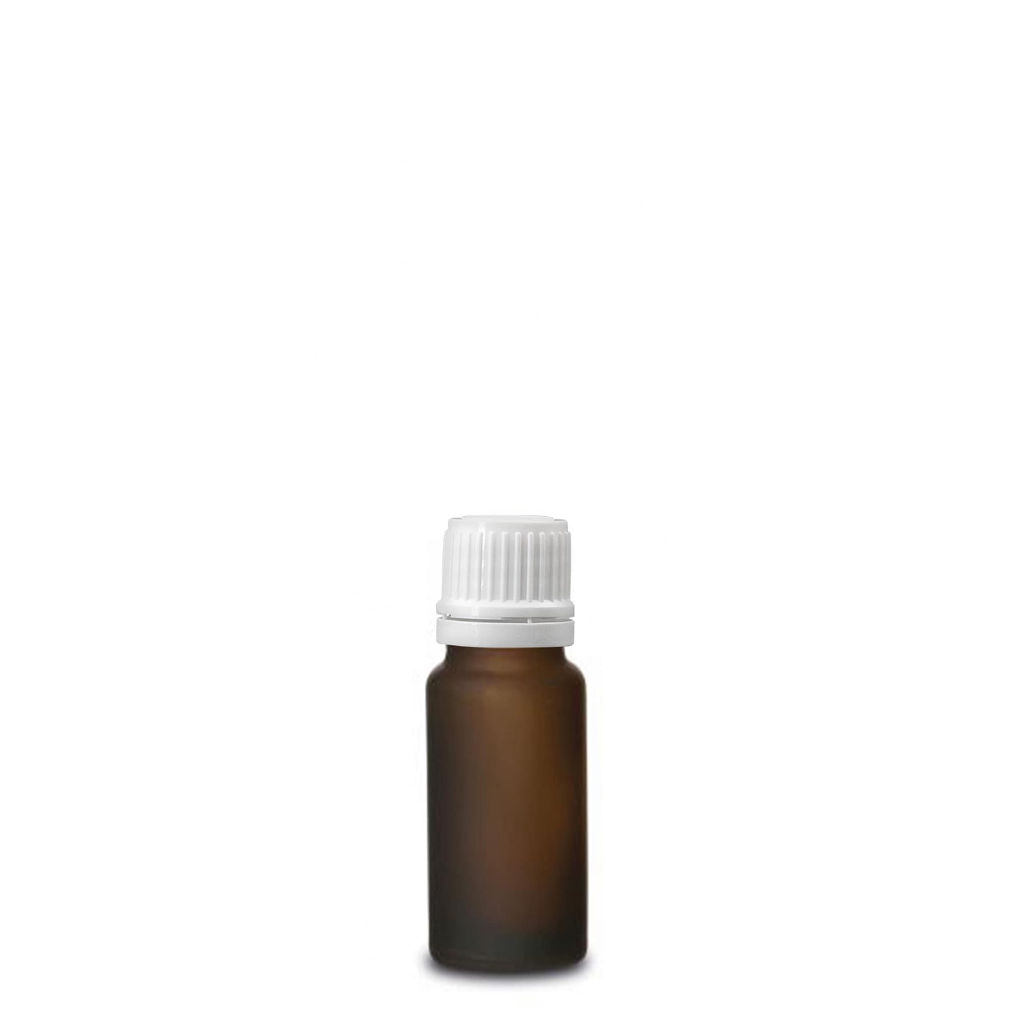 10 ml lékovka, sklo, hnědá matná, hrdlo: DIN 18