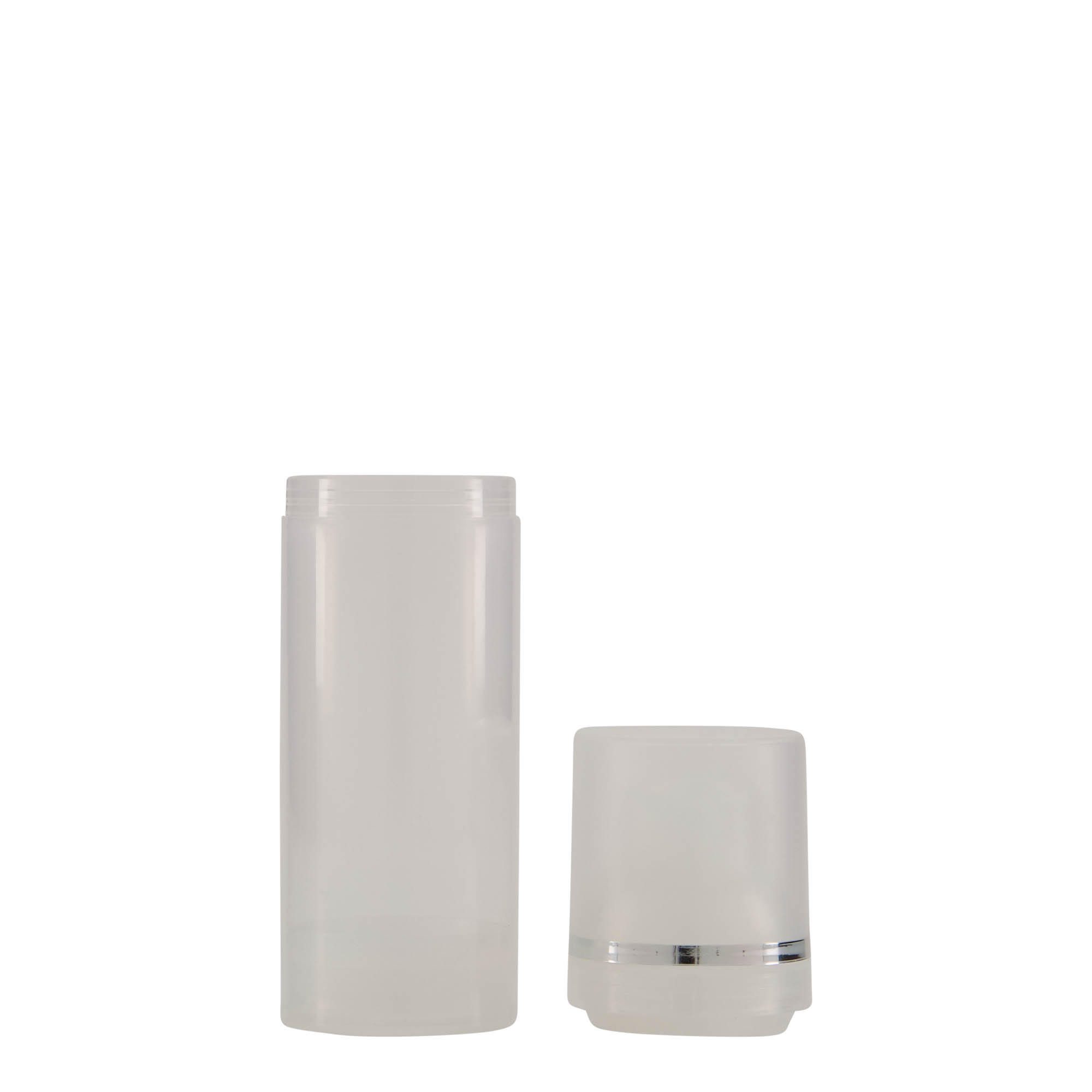 50 ml Airless dávkovač 'Mezzo', PP-plast, přírodní 50 ml Airless dávkovač 'Mezzo', PP-plast, přírodní