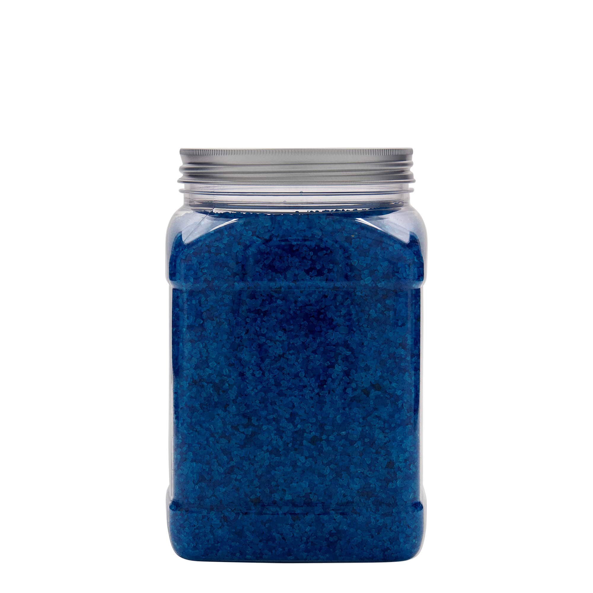 1.500 ml PET-dóza „Dana“, čtvercová, plast, hrdlo: 100/400