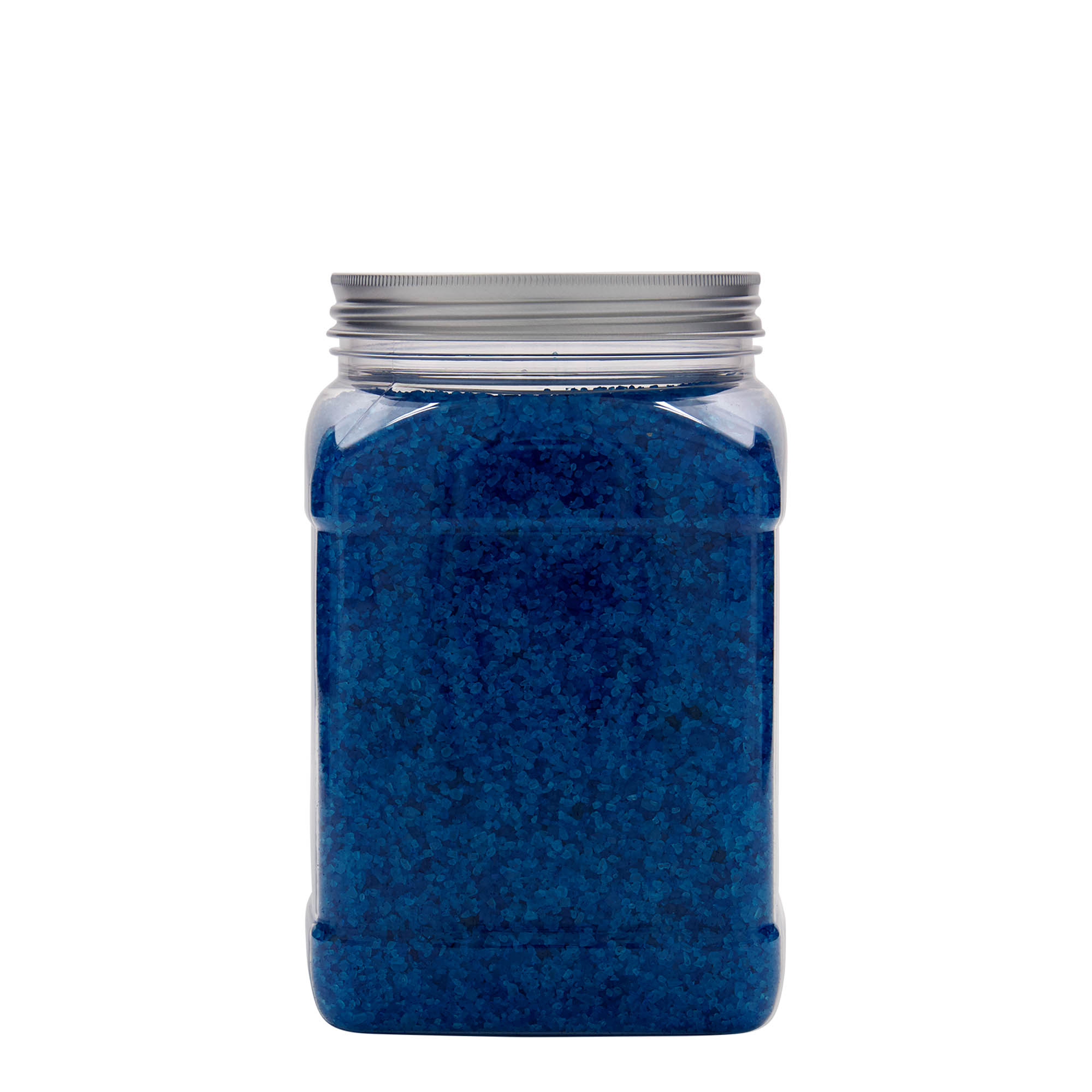 1.500 ml PET-dóza „Dana“, čtvercová, plast, hrdlo: 100/400