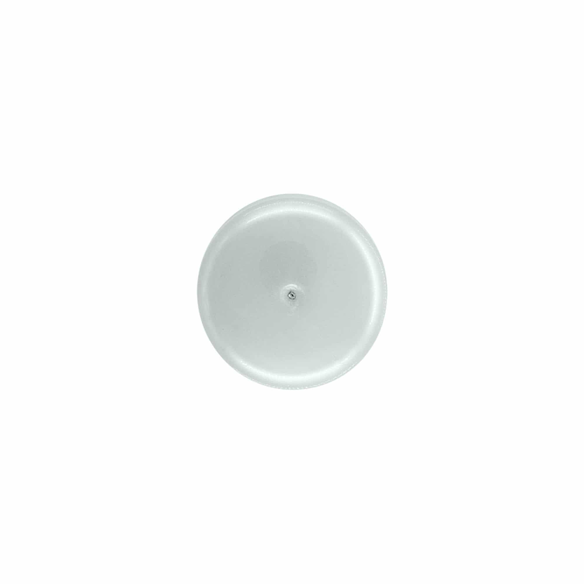 Šroubovací uzávěr s injekční vložkou, plast PP, stříbrný, pro hrdlo: 24/410 Šroubovací uzávěr s injekční vložkou, plast PP, stříbrný, pro hrdlo: 24/410
