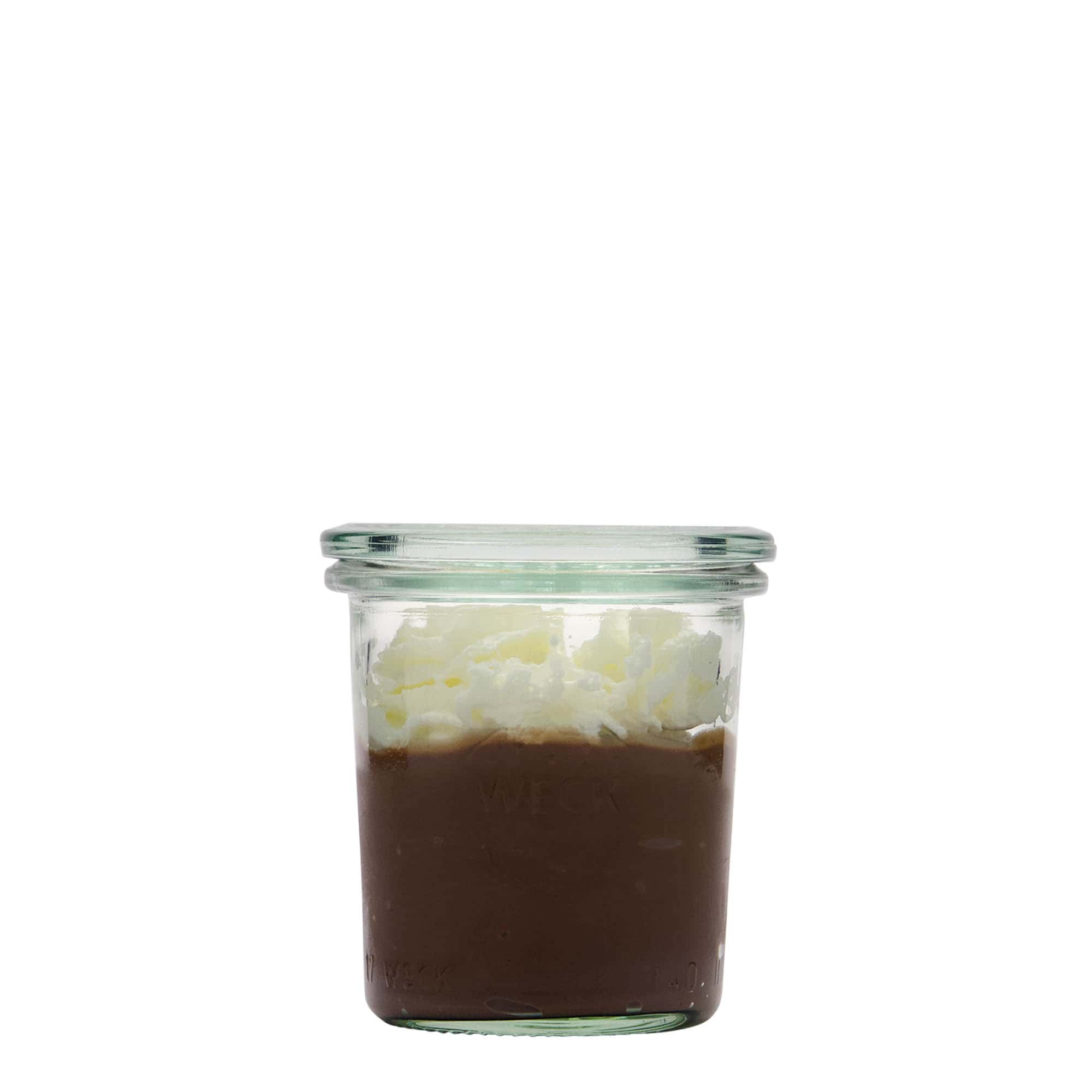 140 ml WECK zavařovací sklenice, otvor: kulatý okraj