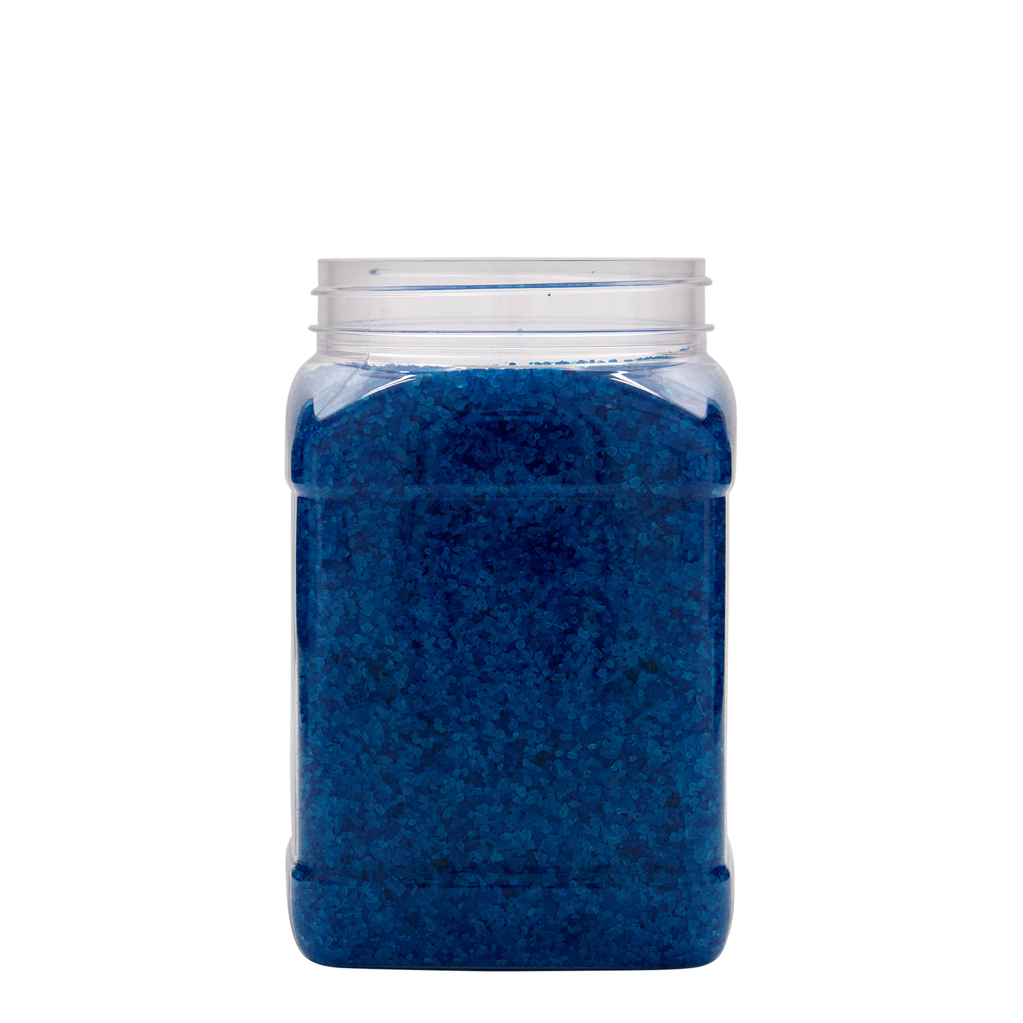 1.500 ml PET-dóza „Dana“, čtvercová, plast, hrdlo: 100/400