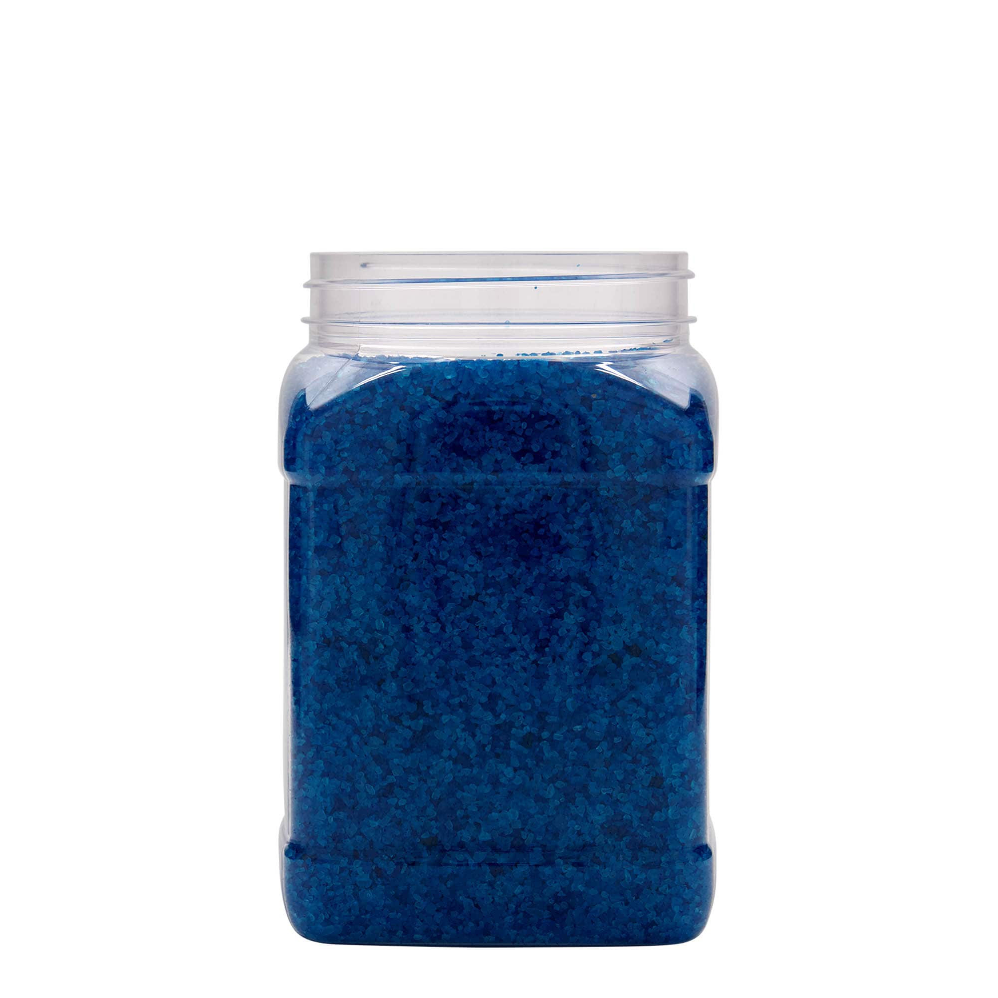 1.500 ml PET-dóza „Dana“, čtvercová, plast, hrdlo: 100/400