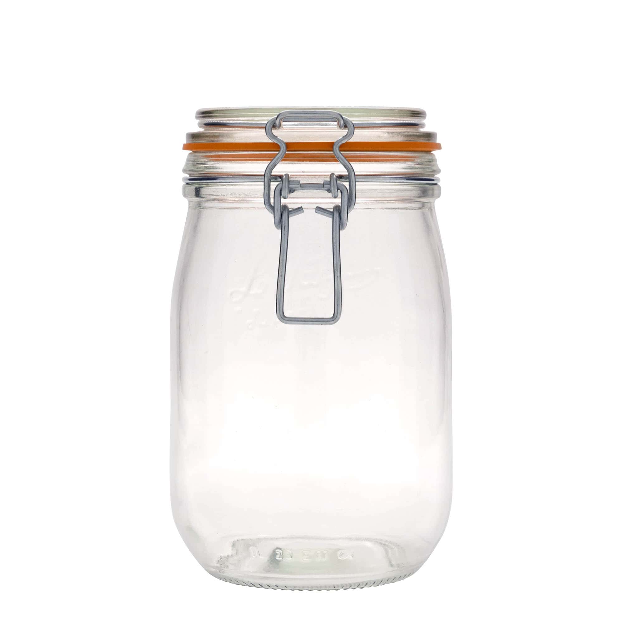Sklenice s drátěným uzávěrem 1000 ml 'Le Parfait Super Bocal', uzávěr: drátěný uzávěr Sklenice s drátěným uzávěrem 1000 ml 'Le Parfait Super Bocal', uzávěr: drátěný uzávěr