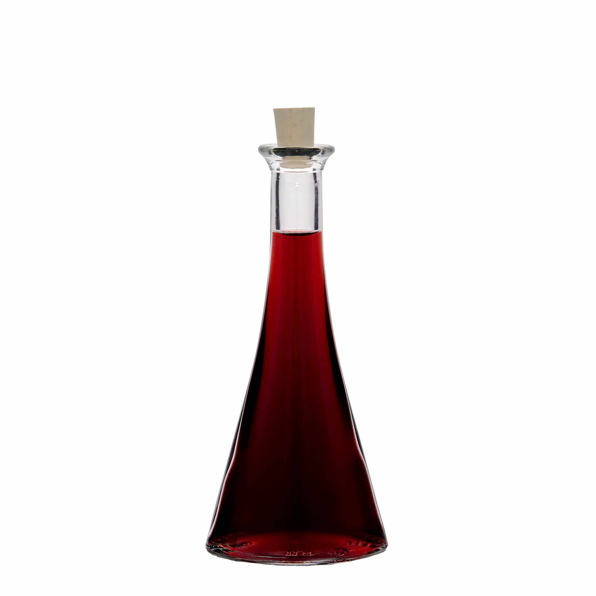 100 ml skleněná lahvička 'Veronica', polokulatá, hrdlo: korek