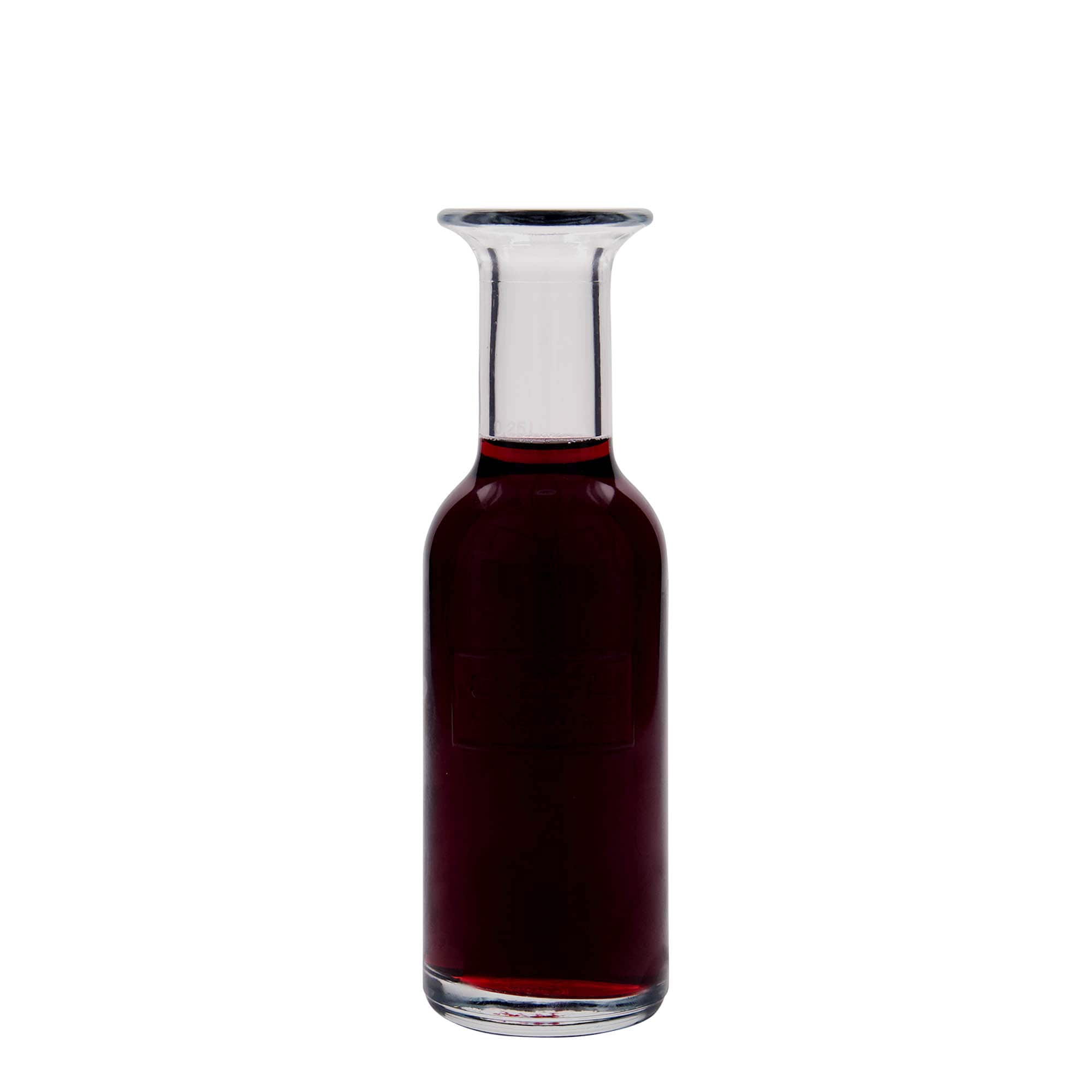 Skleněná lahev 250 ml 'Optima Fine Wine', uzávěr: korek