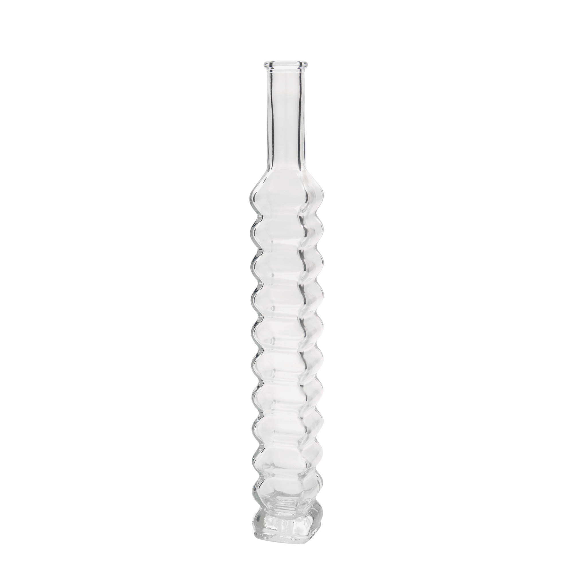 200 ml skleněná láhev 'Roma, čtvercová, hrdlo: korek' 200 ml skleněná láhev 'Roma, čtvercová, hrdlo: korek'