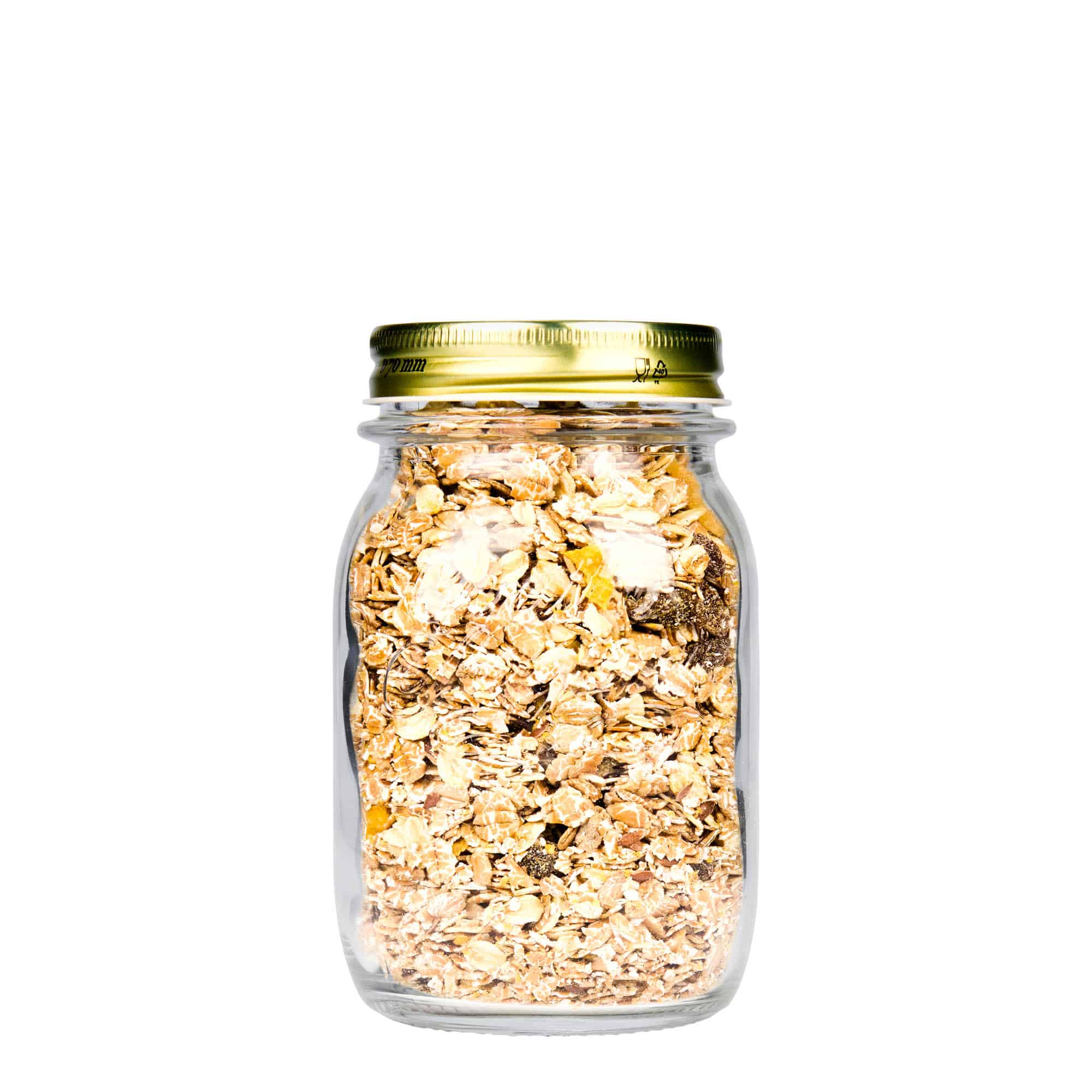 500 ml sklenice 'Quattro Stagioni', hrdlo: šroubovací uzávěr